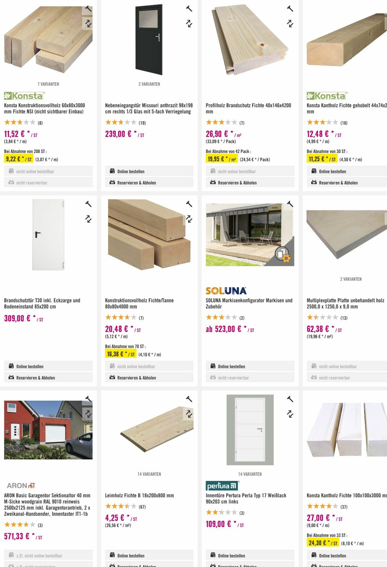 Prospekt Hornbach 30.08.2023 - 07.09.2023