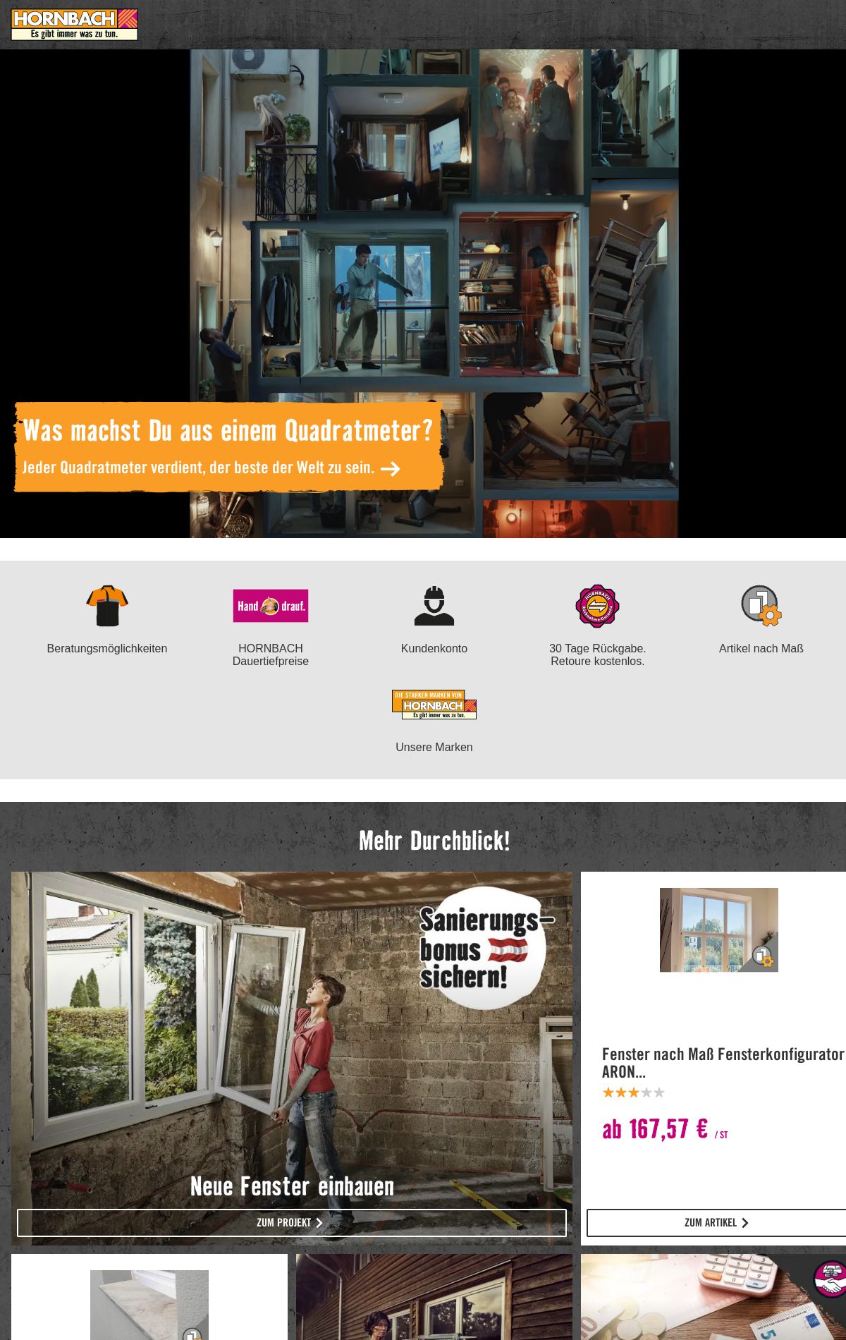 Prospekt Hornbach 30.08.2023 - 07.09.2023