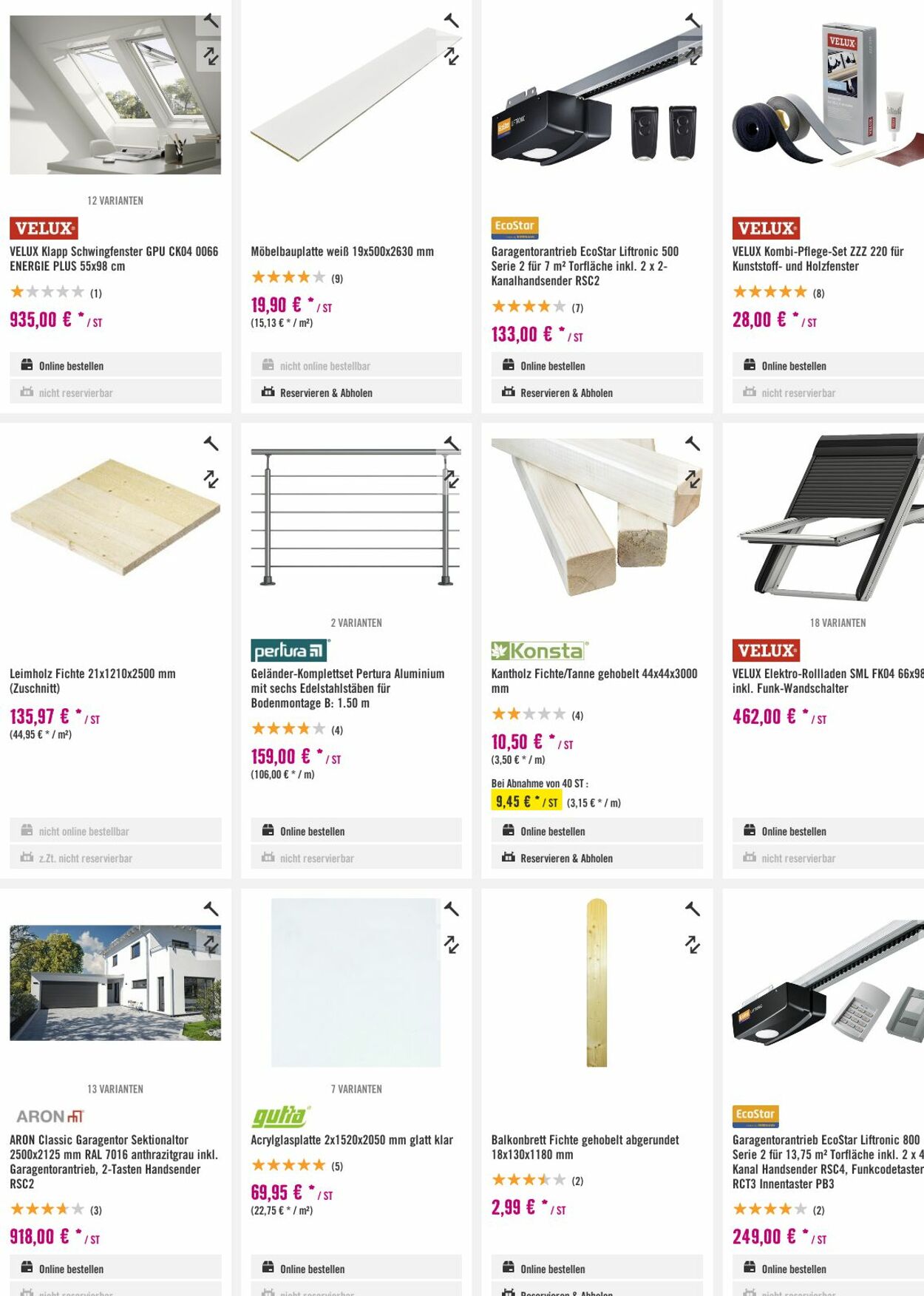 Prospekt Hornbach 30.08.2023 - 07.09.2023