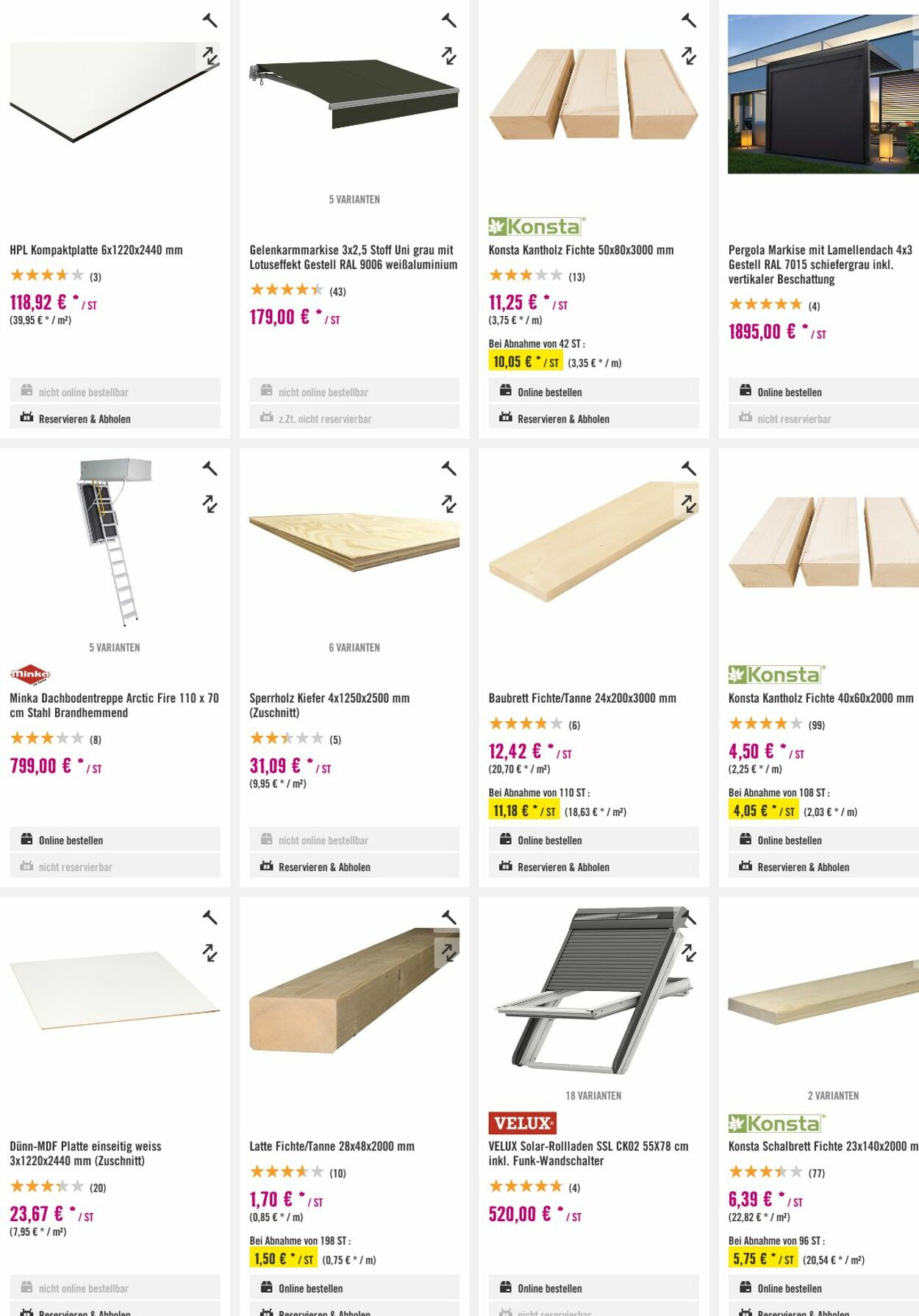 Prospekt Hornbach 30.08.2023 - 07.09.2023