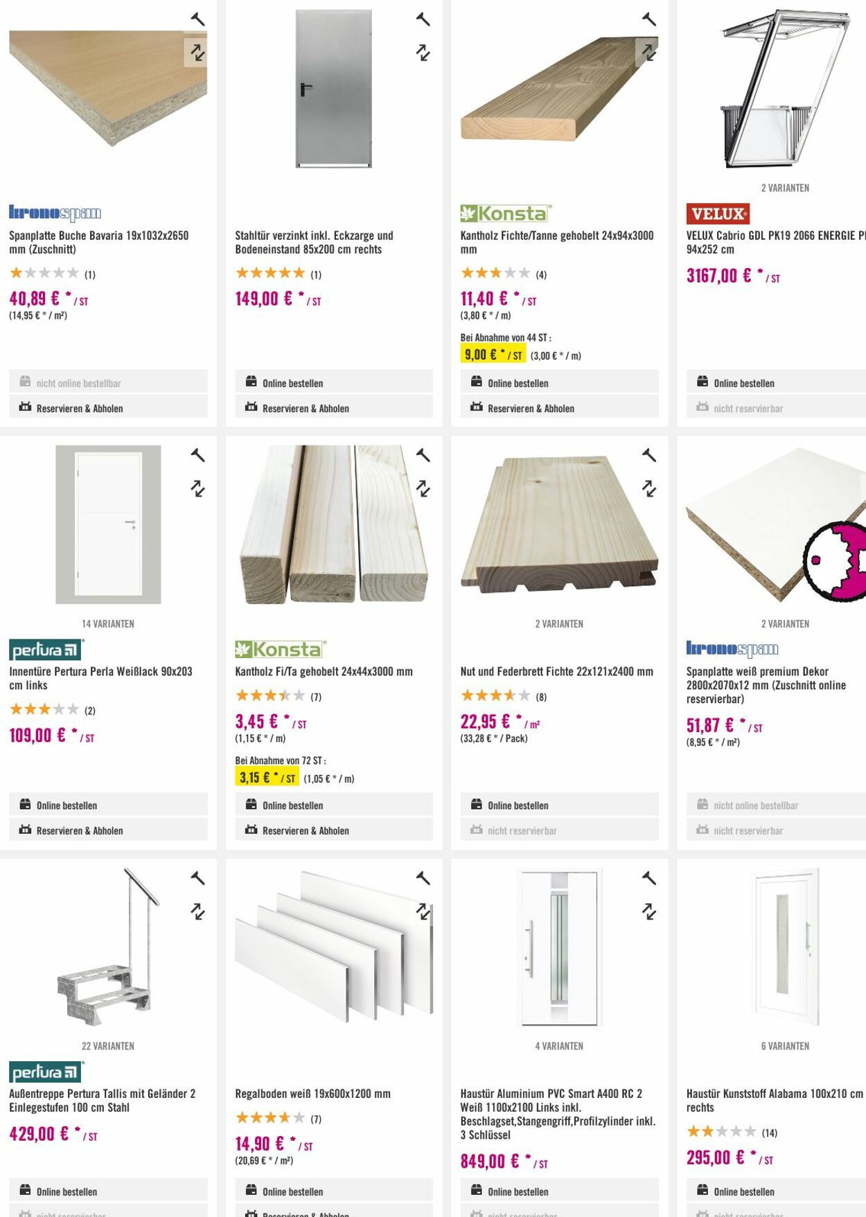 Prospekt Hornbach 30.08.2023 - 07.09.2023