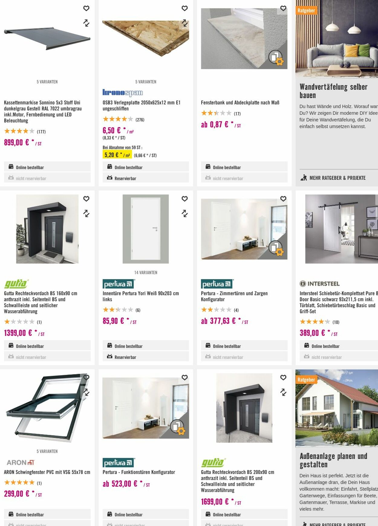 Prospekt Hornbach 06.12.2023 - 14.12.2023