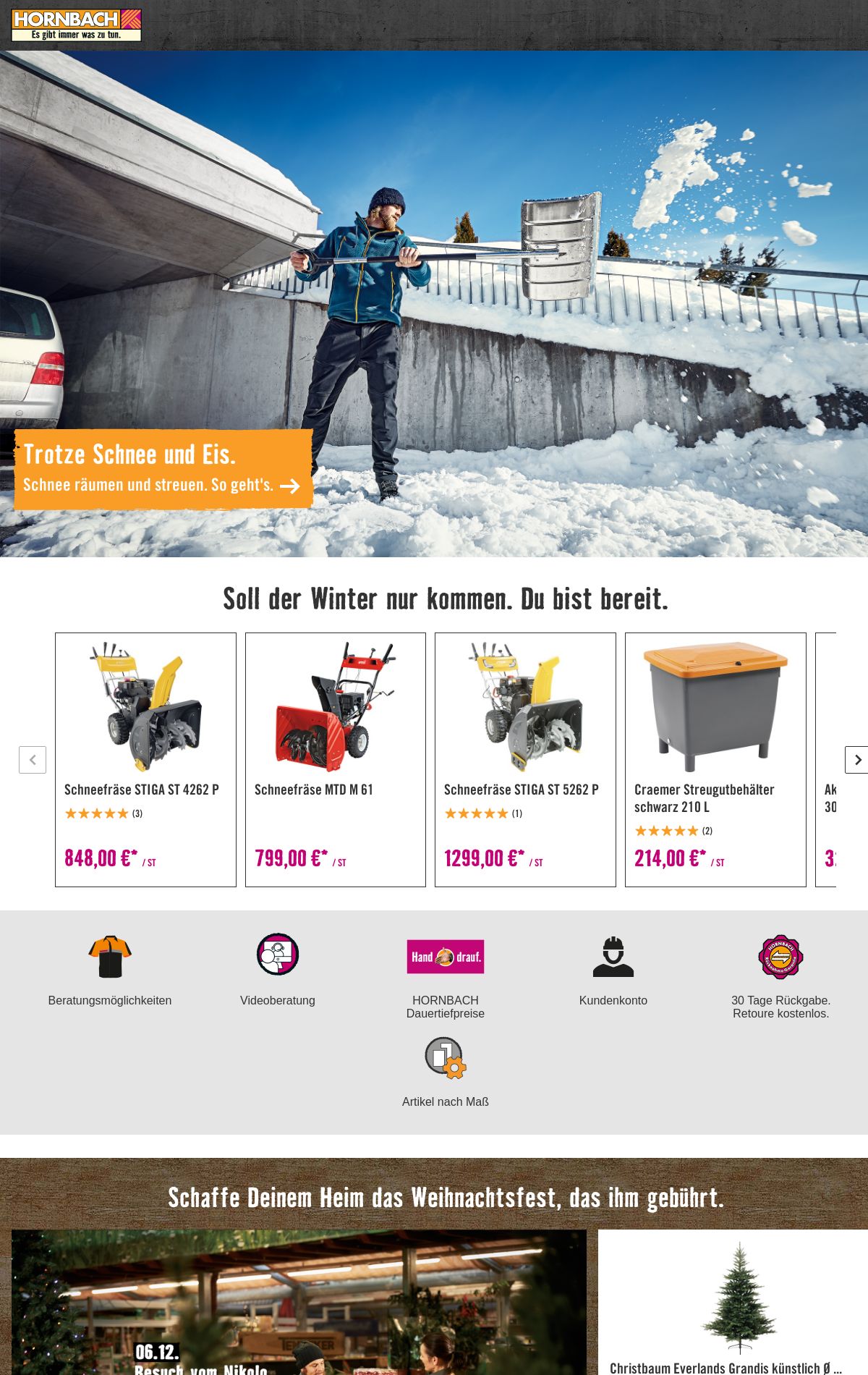 Prospekt Hornbach 06.12.2023 - 14.12.2023