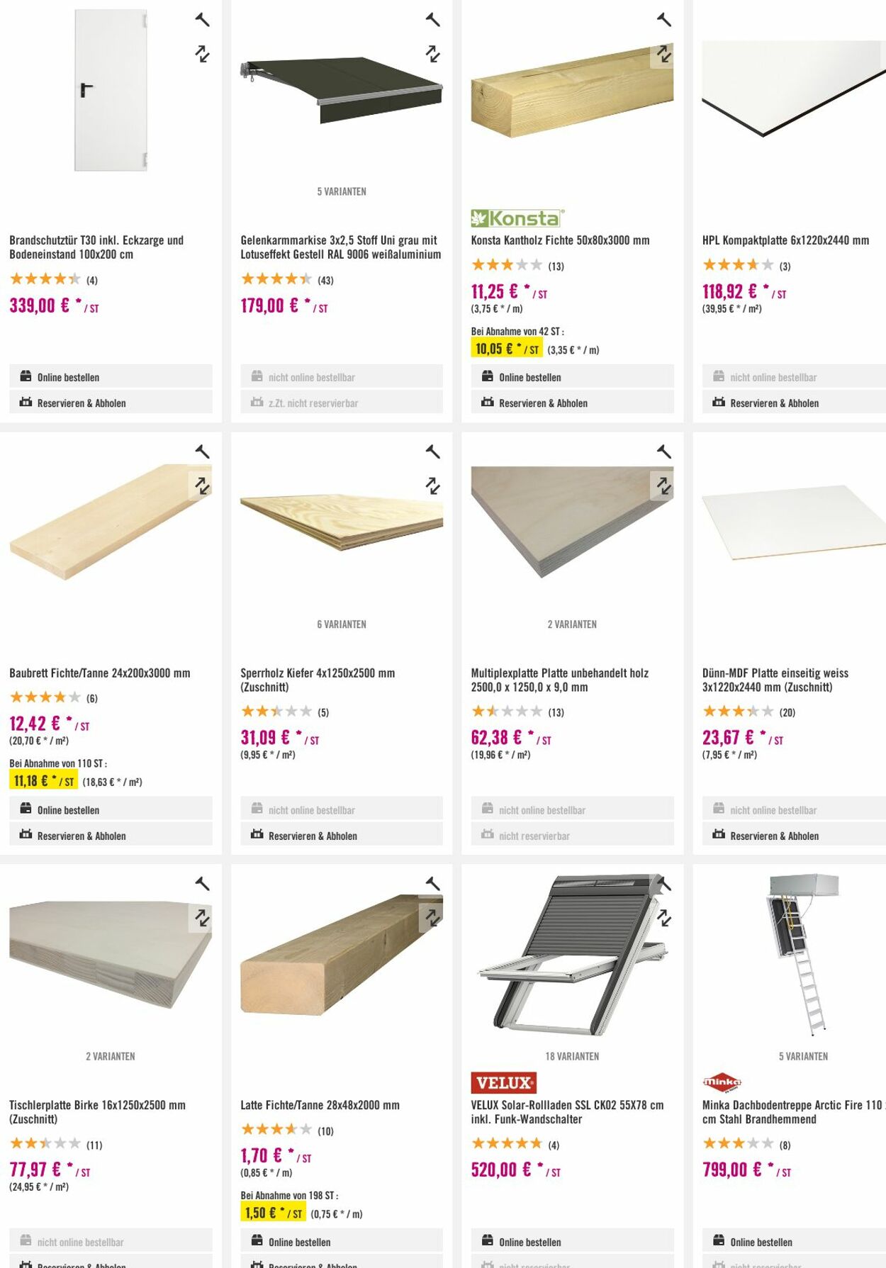 Prospekt Hornbach 09.08.2023 - 17.08.2023