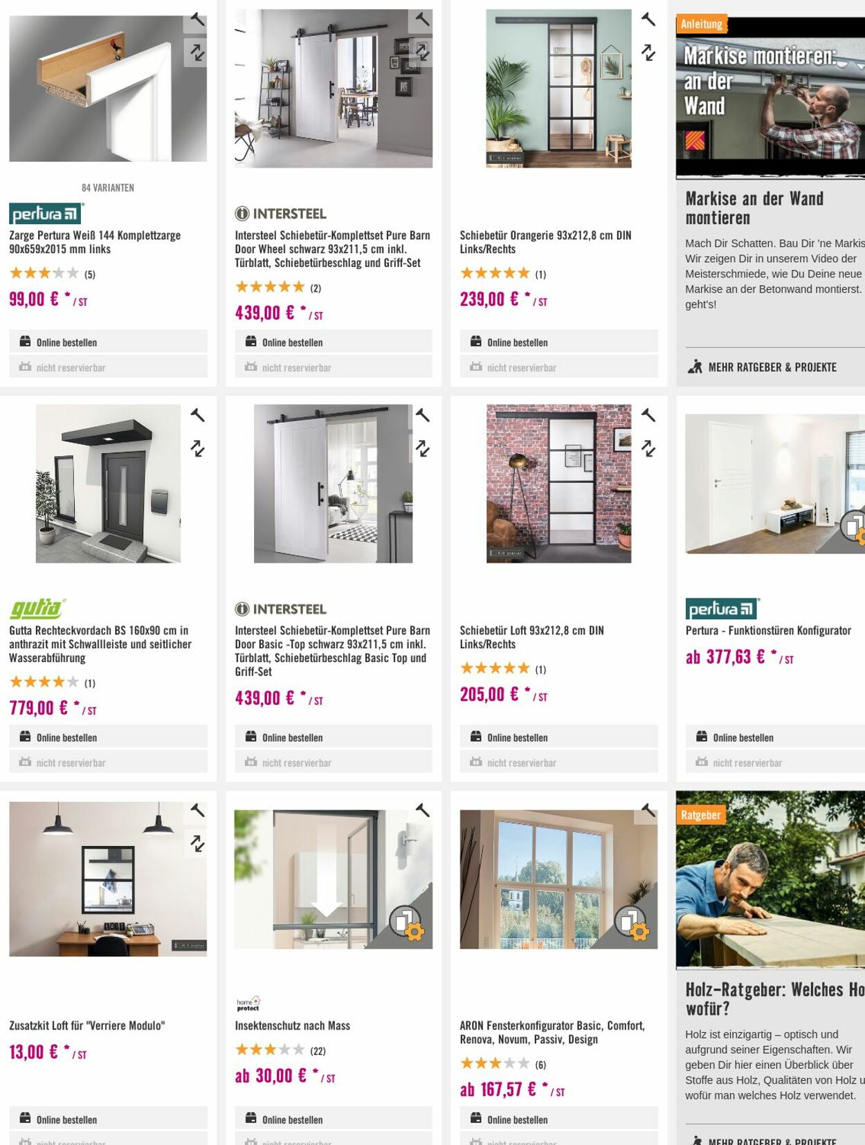 Prospekt Hornbach 09.08.2023 - 17.08.2023