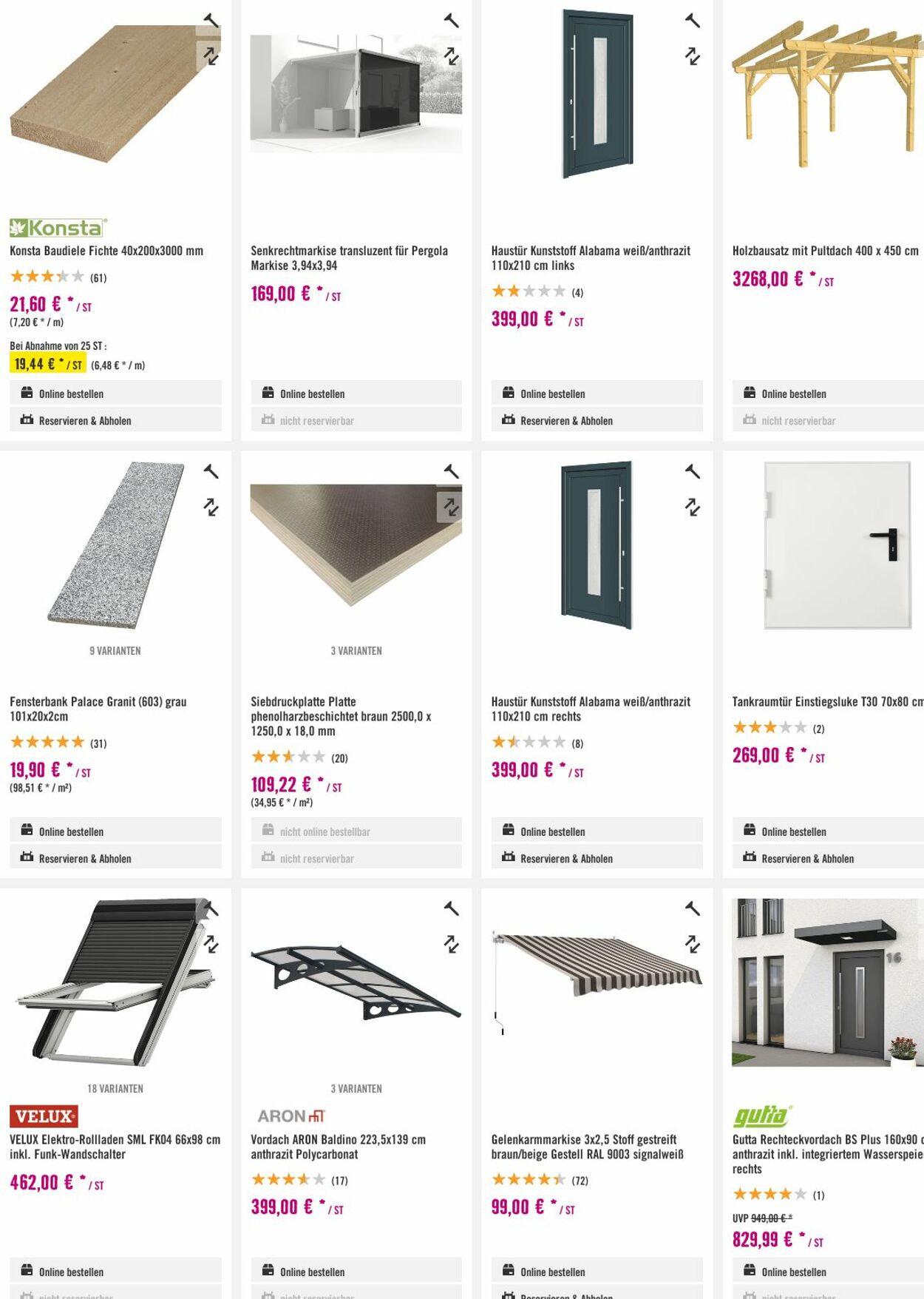 Prospekt Hornbach 09.08.2023 - 17.08.2023