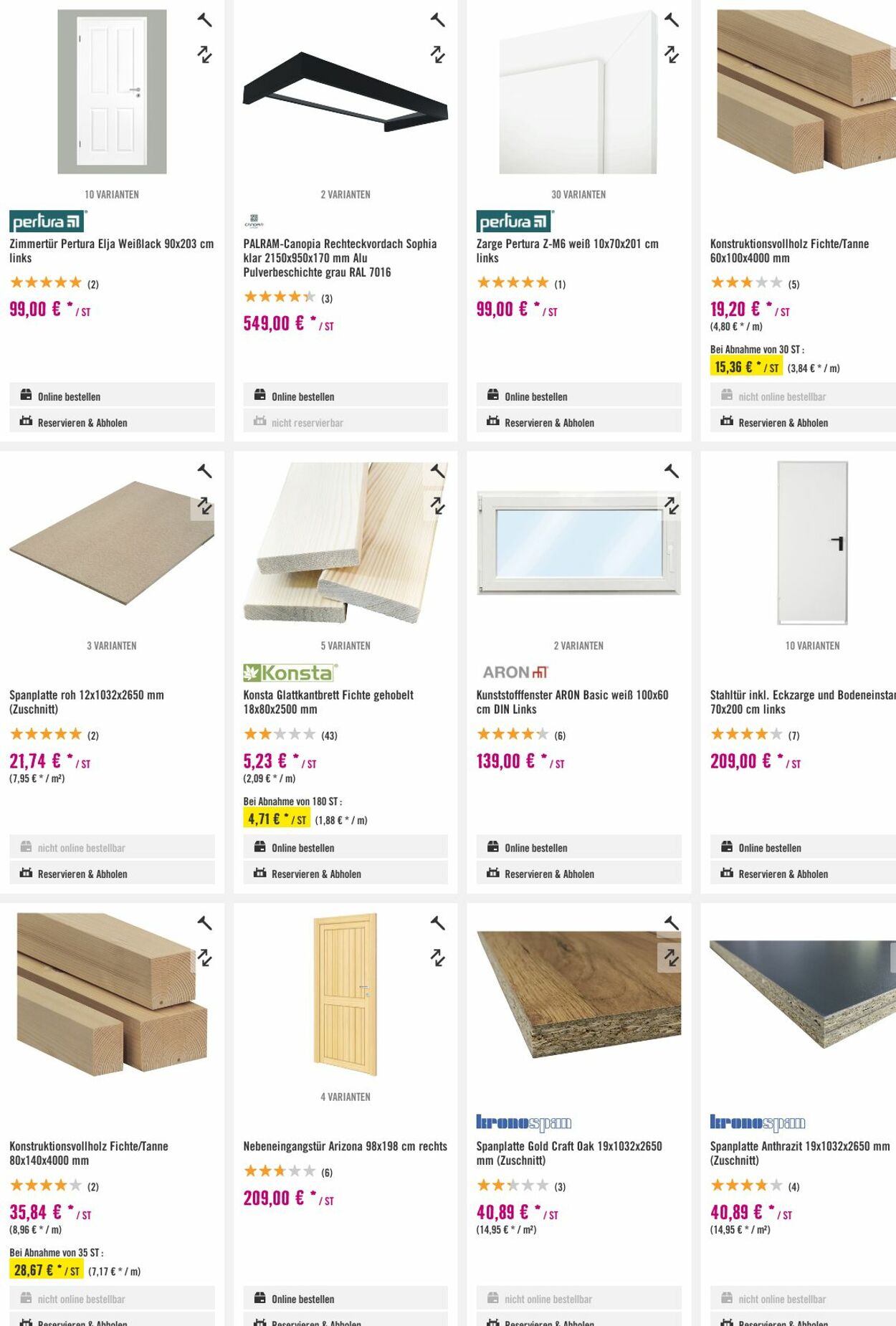 Prospekt Hornbach 09.08.2023 - 17.08.2023