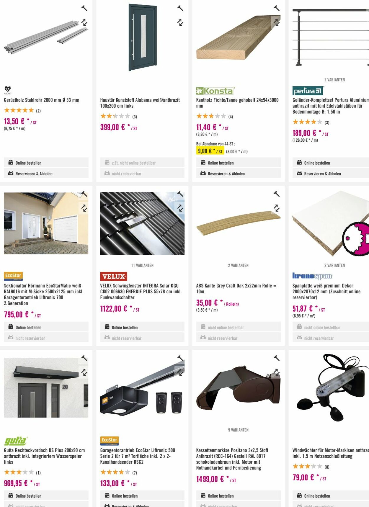 Prospekt Hornbach 09.08.2023 - 17.08.2023