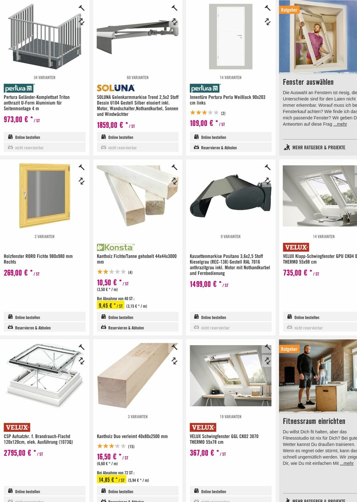 Prospekt Hornbach 09.08.2023 - 17.08.2023