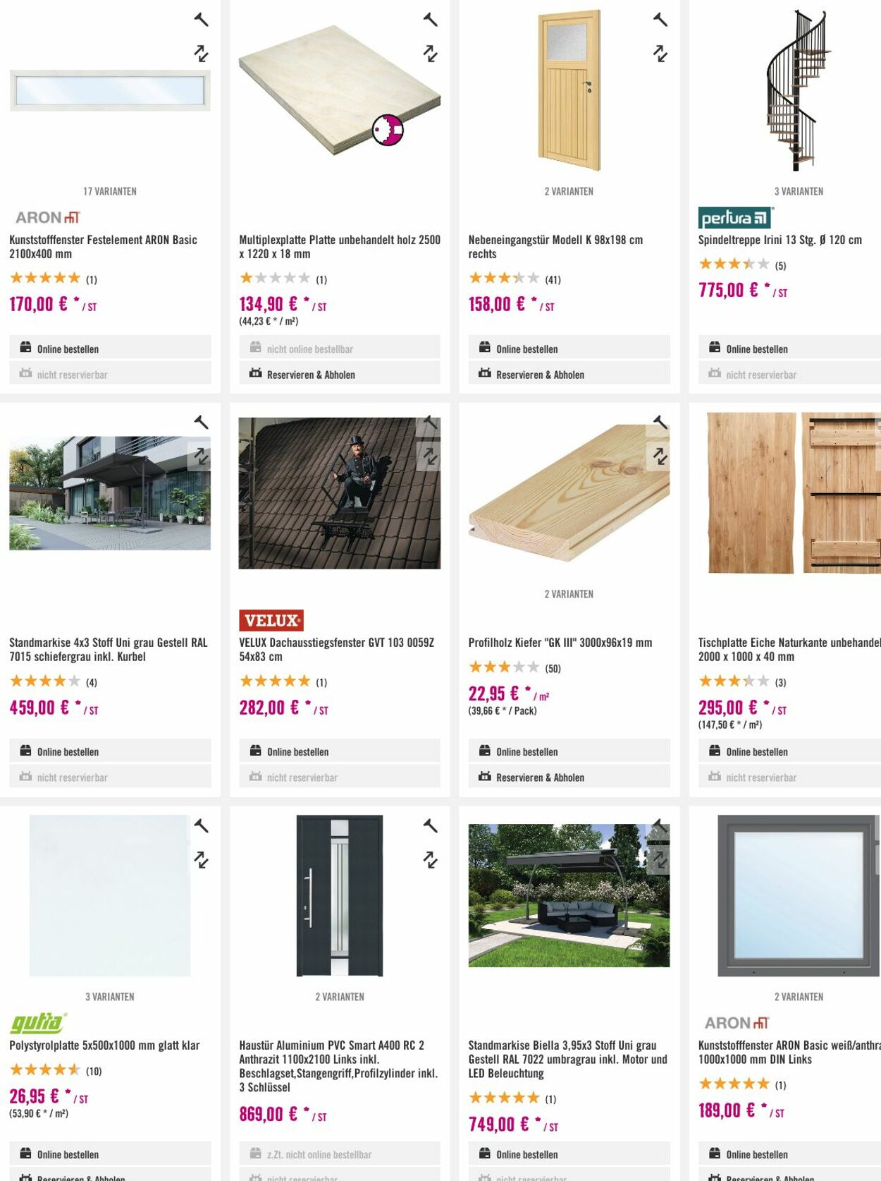 Prospekt Hornbach 09.08.2023 - 17.08.2023