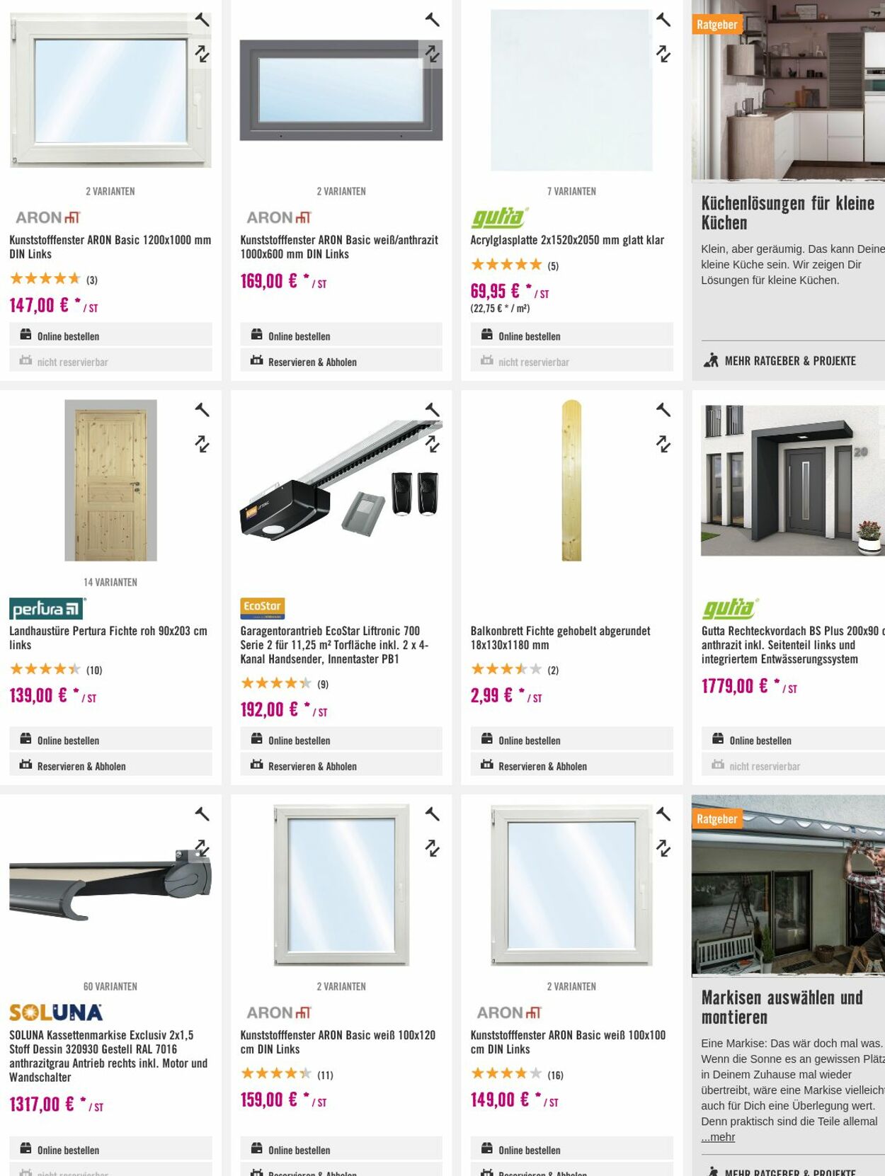 Prospekt Hornbach 09.08.2023 - 17.08.2023