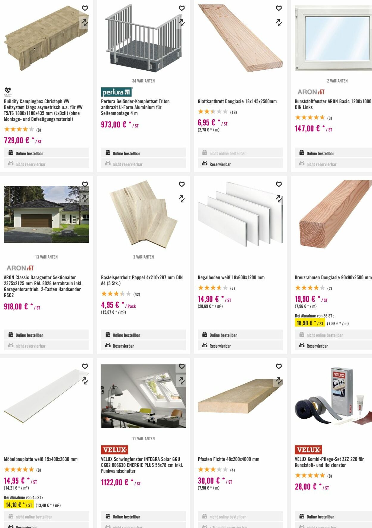 Prospekt Hornbach 15.11.2023 - 23.11.2023