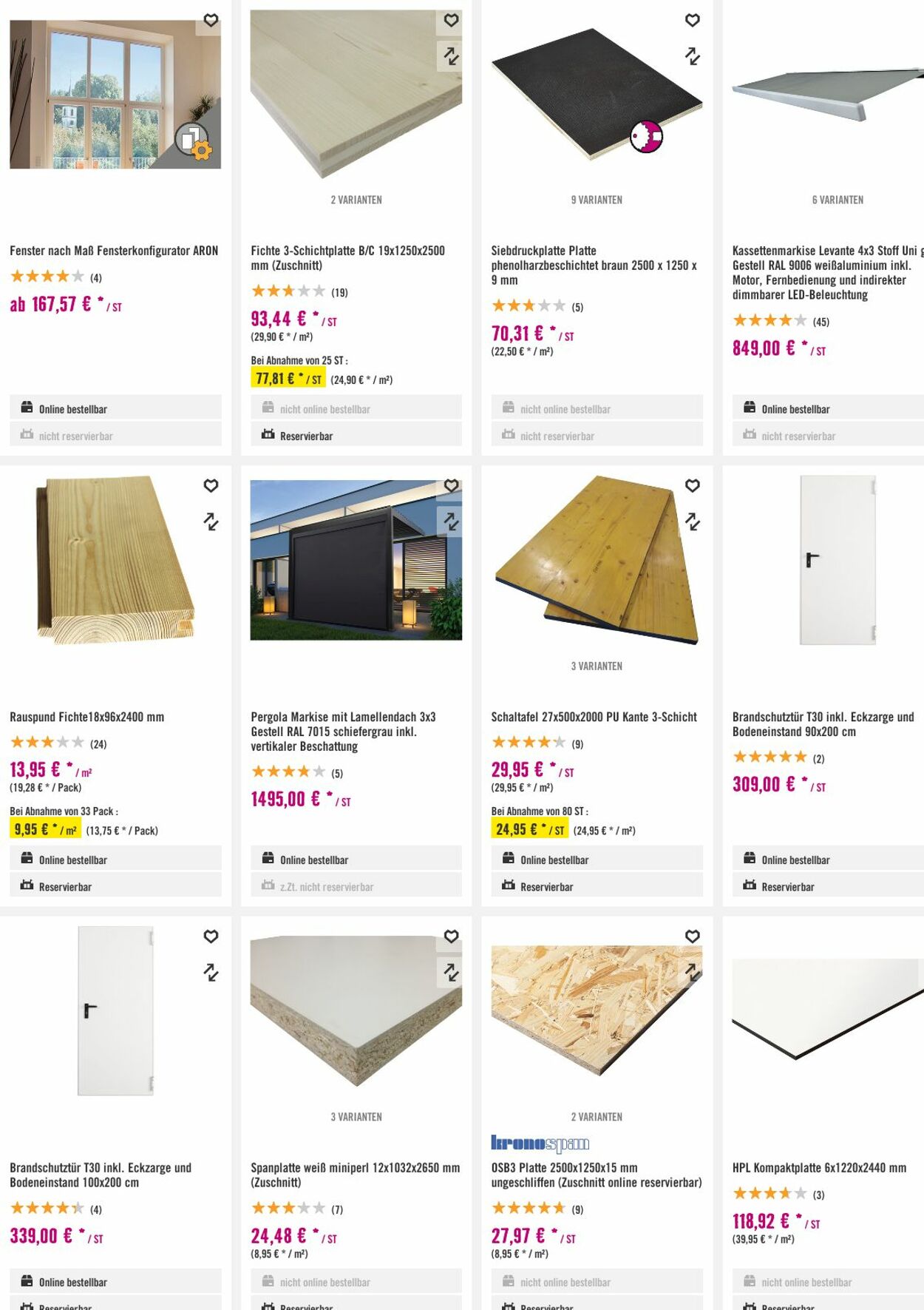 Prospekt Hornbach 15.11.2023 - 23.11.2023