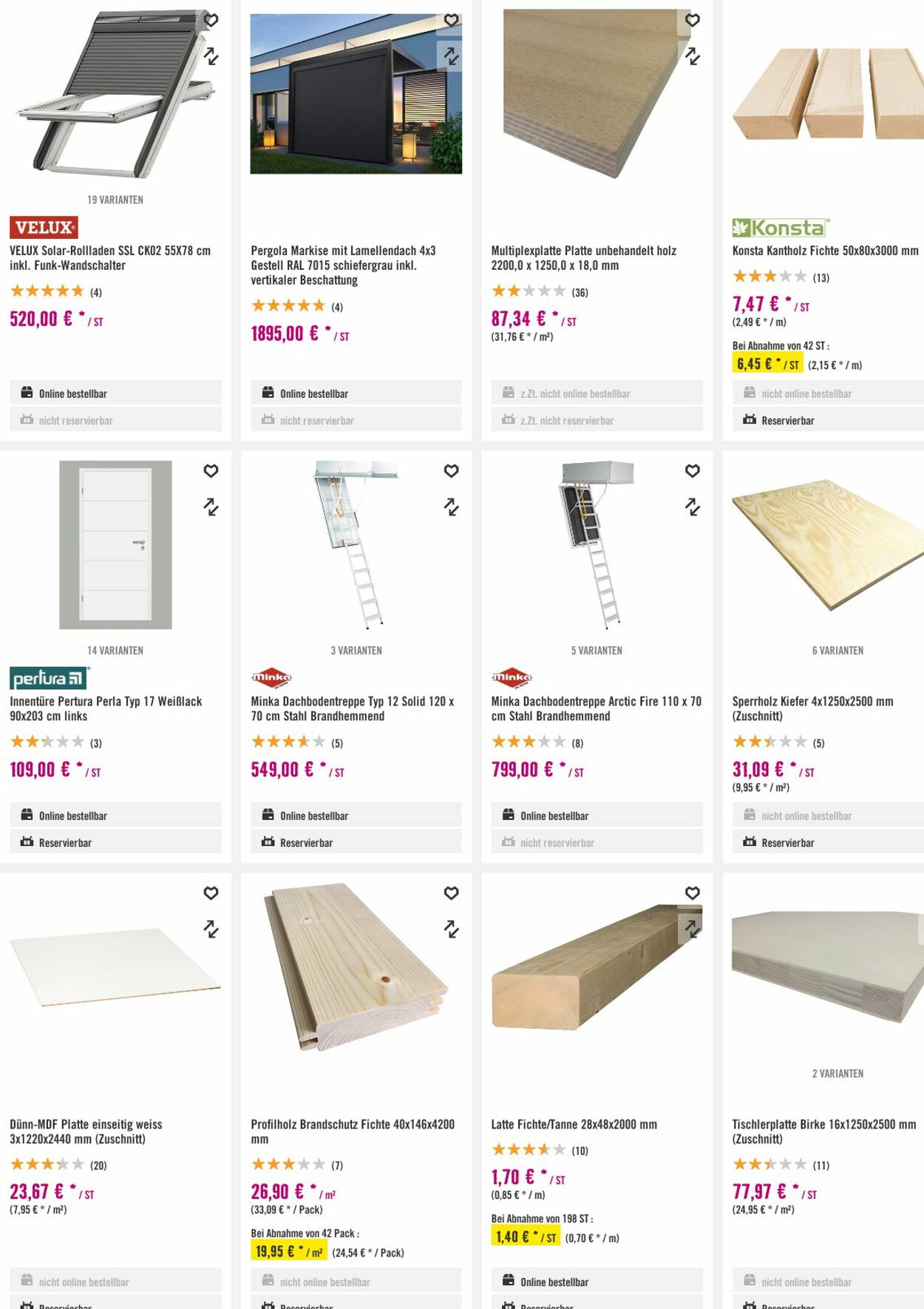 Prospekt Hornbach 15.11.2023 - 23.11.2023