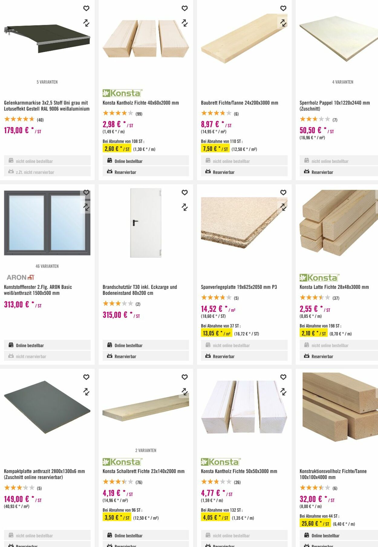 Prospekt Hornbach 15.11.2023 - 23.11.2023