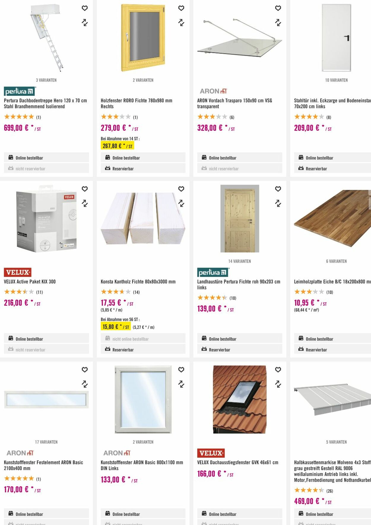 Prospekt Hornbach 15.11.2023 - 23.11.2023