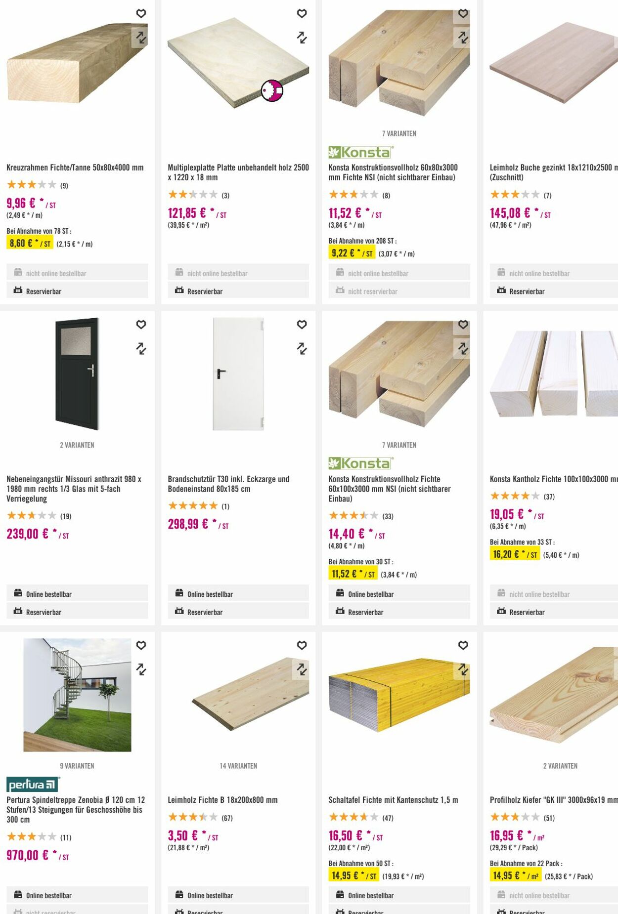 Prospekt Hornbach 15.11.2023 - 23.11.2023