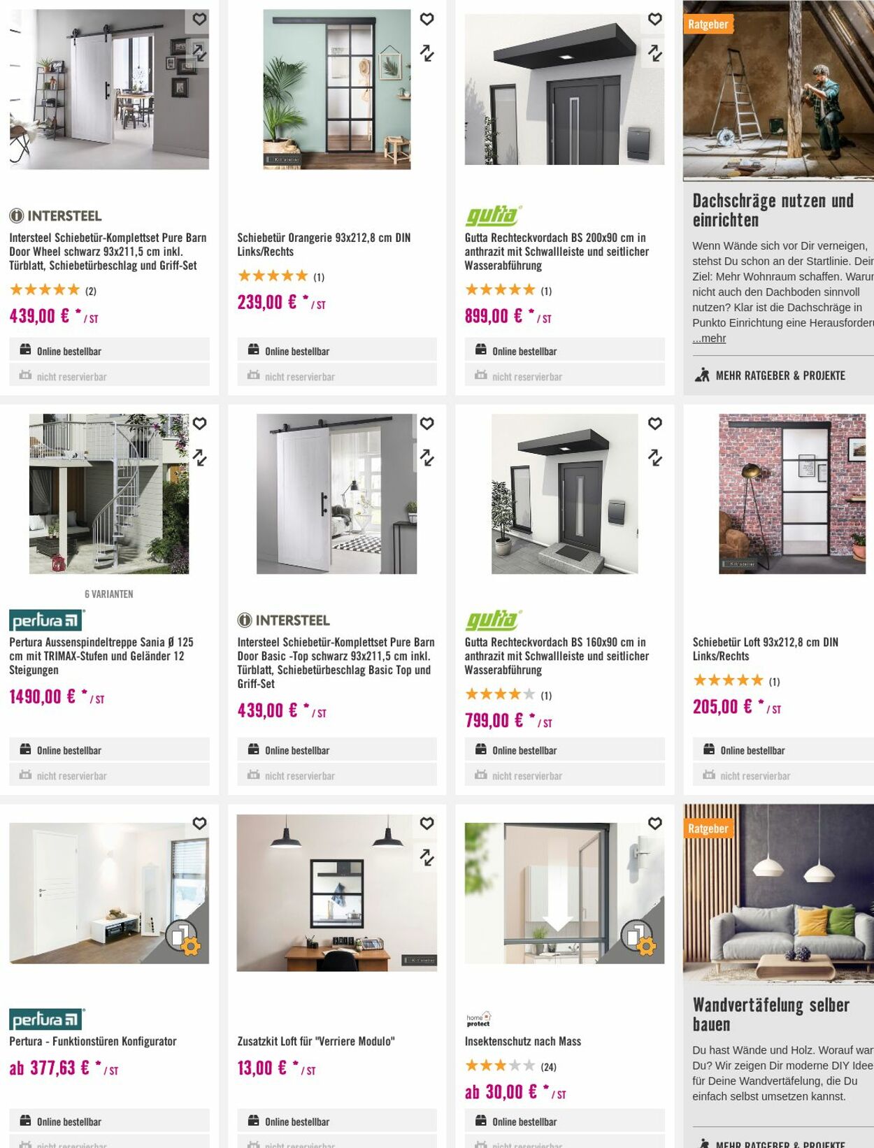 Prospekt Hornbach 15.11.2023 - 23.11.2023