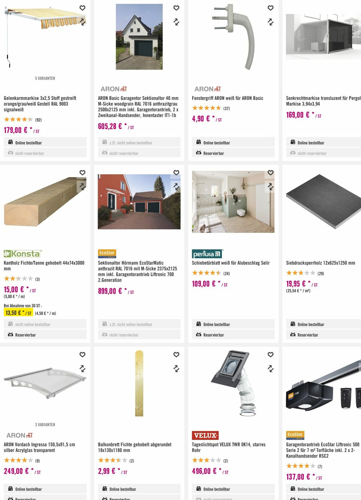 Prospekt Hornbach 15.11.2023 - 23.11.2023