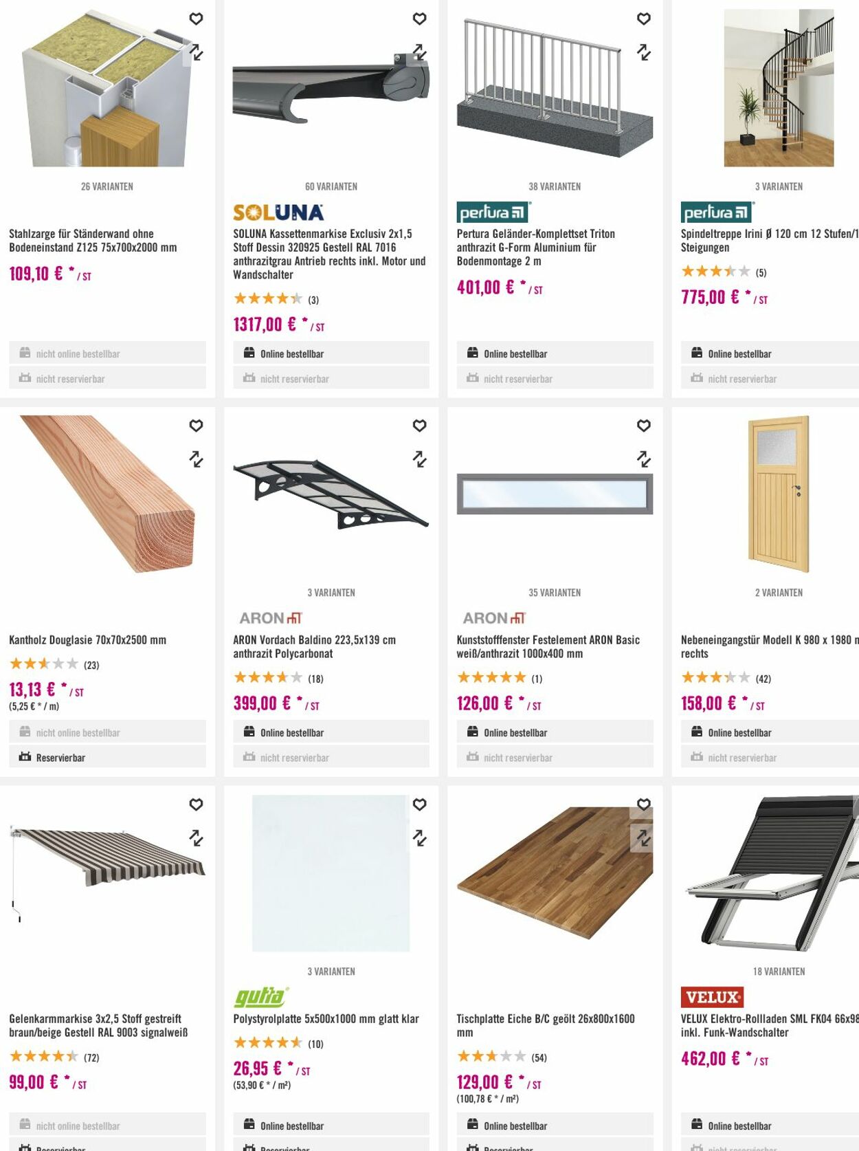 Prospekt Hornbach 15.11.2023 - 23.11.2023