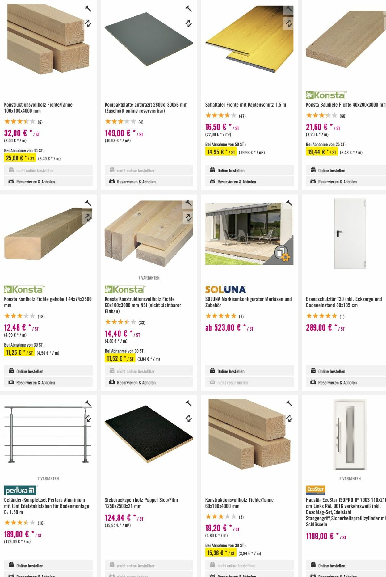 Prospekt Hornbach 16.08.2023 - 24.08.2023