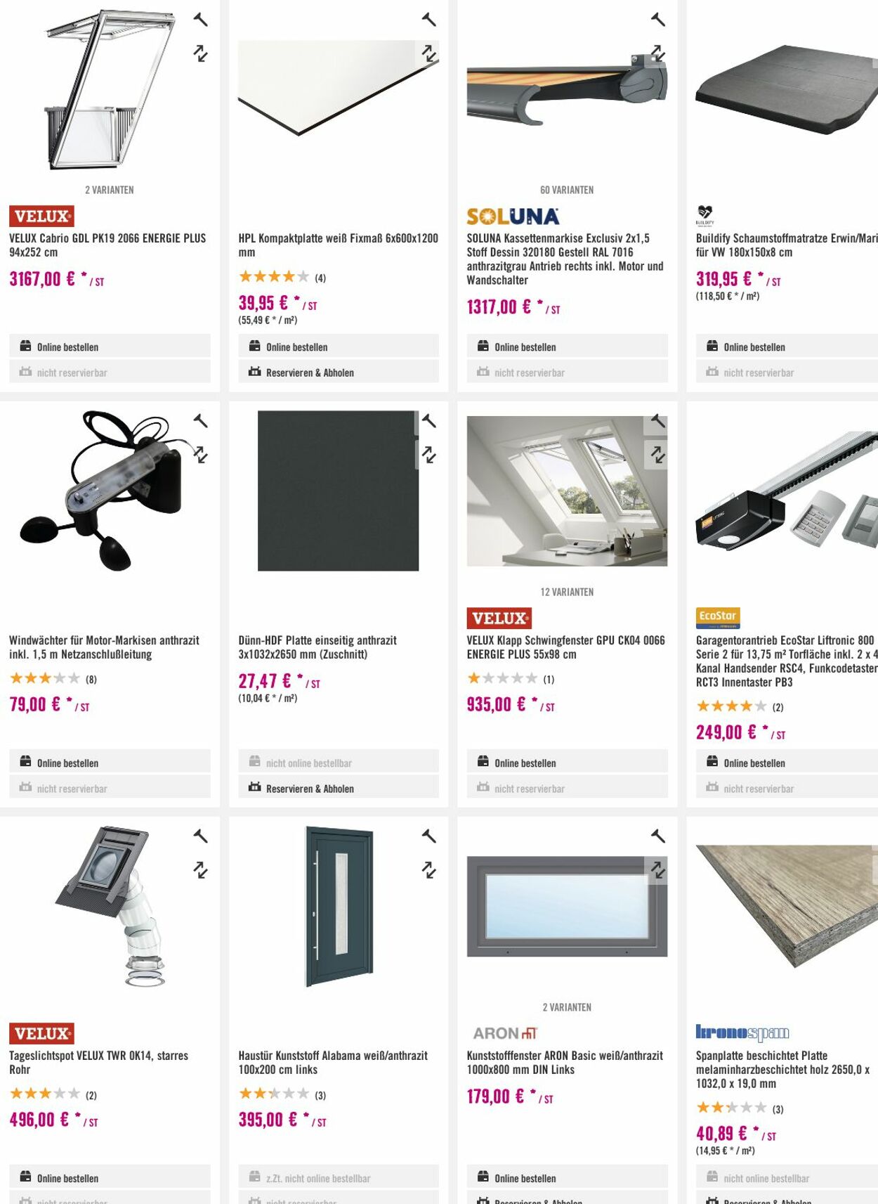 Prospekt Hornbach 16.08.2023 - 24.08.2023