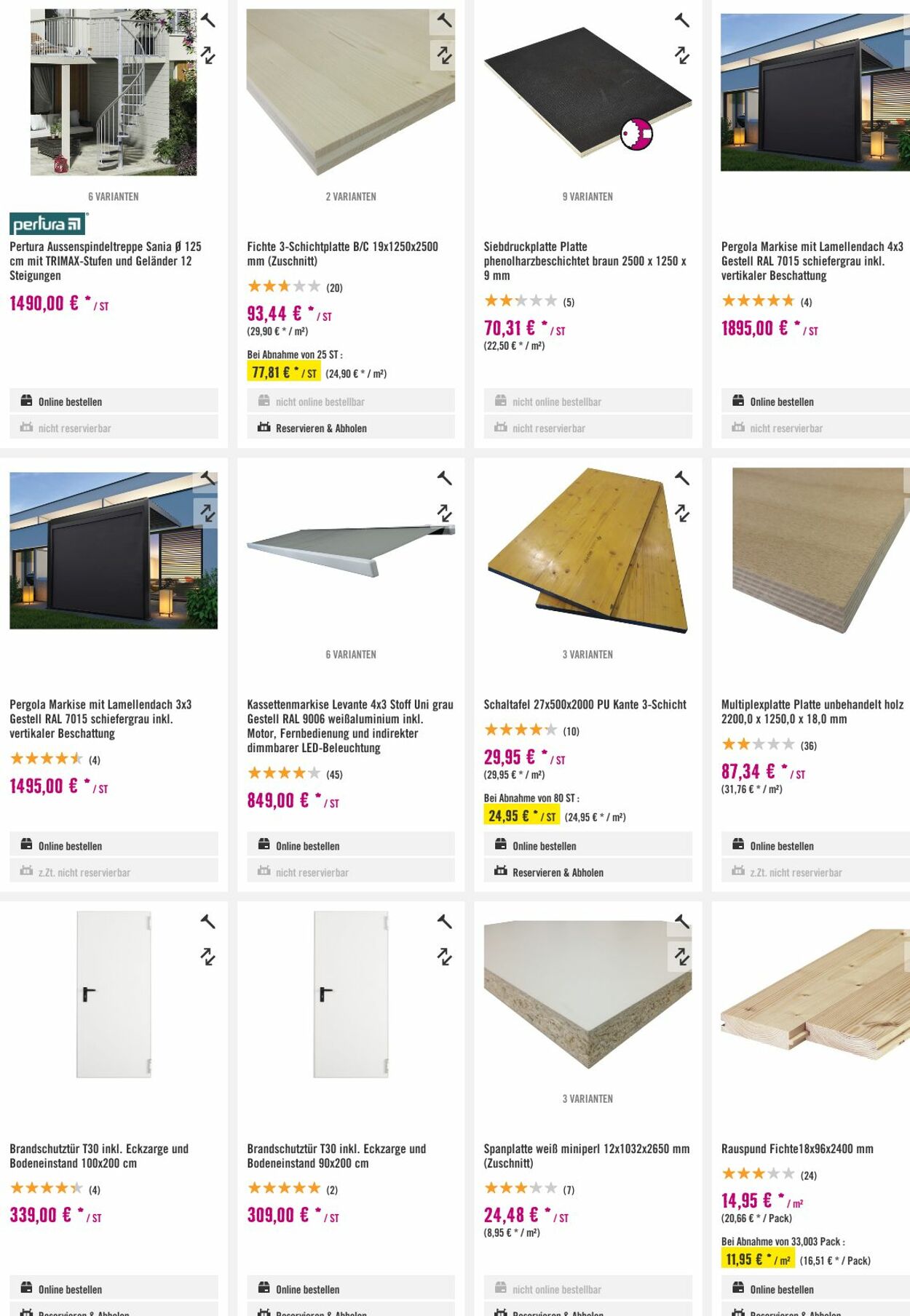 Prospekt Hornbach 16.08.2023 - 24.08.2023