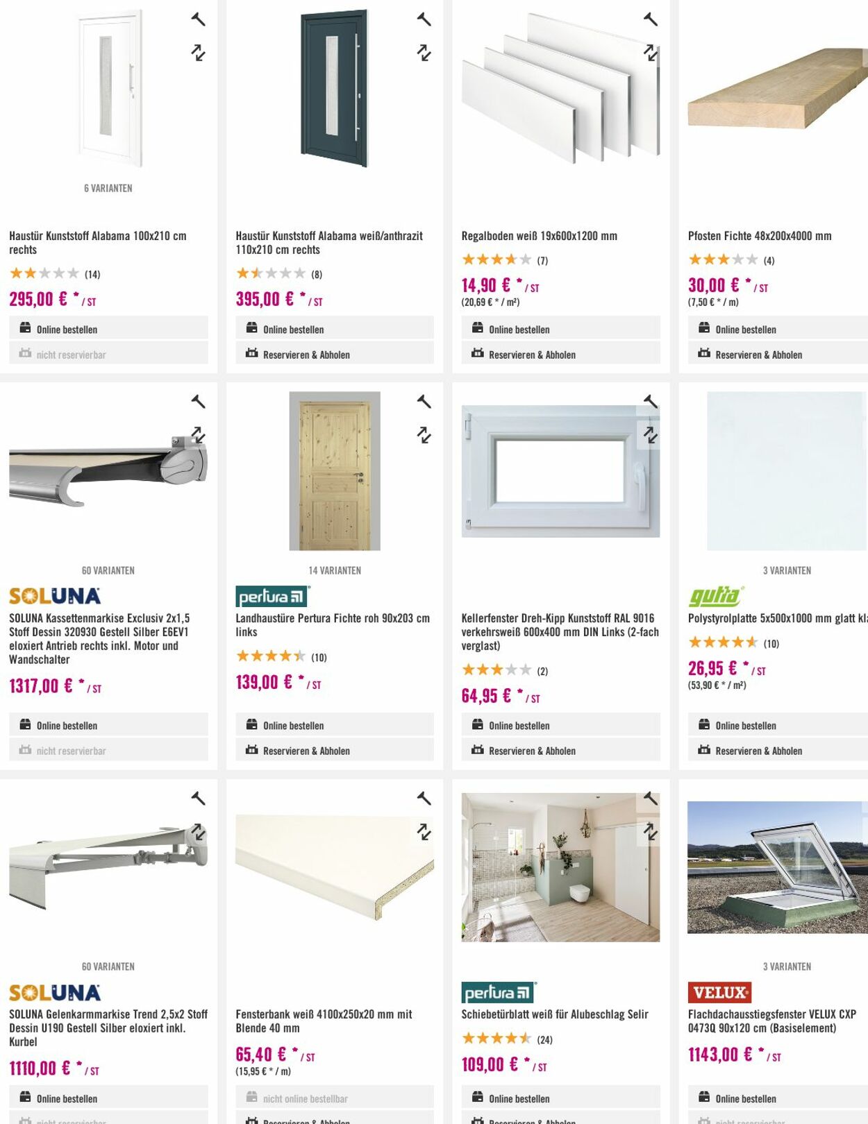 Prospekt Hornbach 16.08.2023 - 24.08.2023