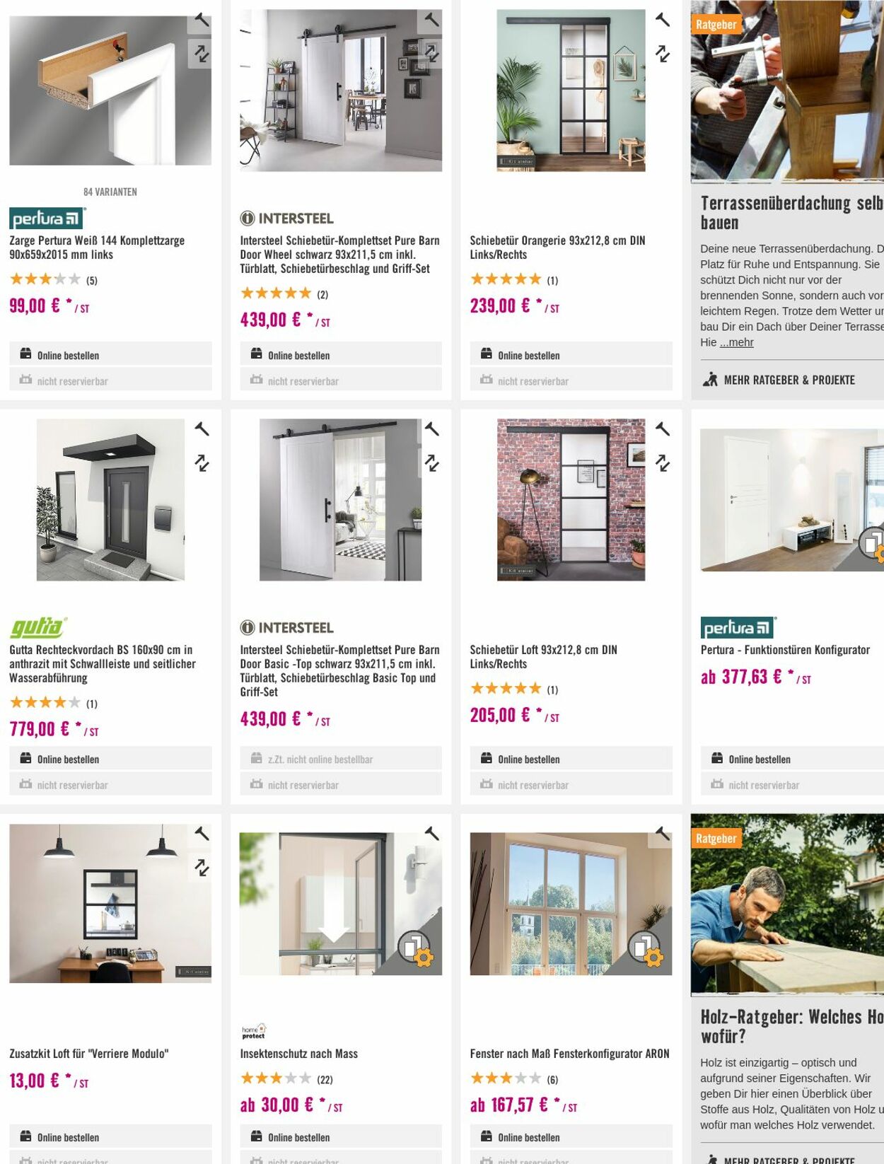 Prospekt Hornbach 16.08.2023 - 24.08.2023