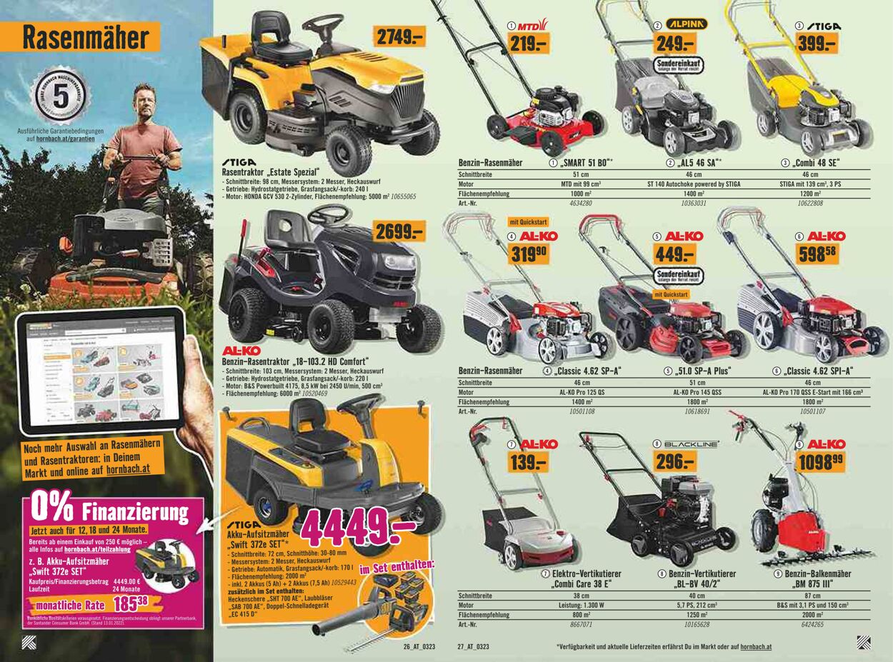 Prospekt Hornbach 01.04.2023 - 12.04.2023