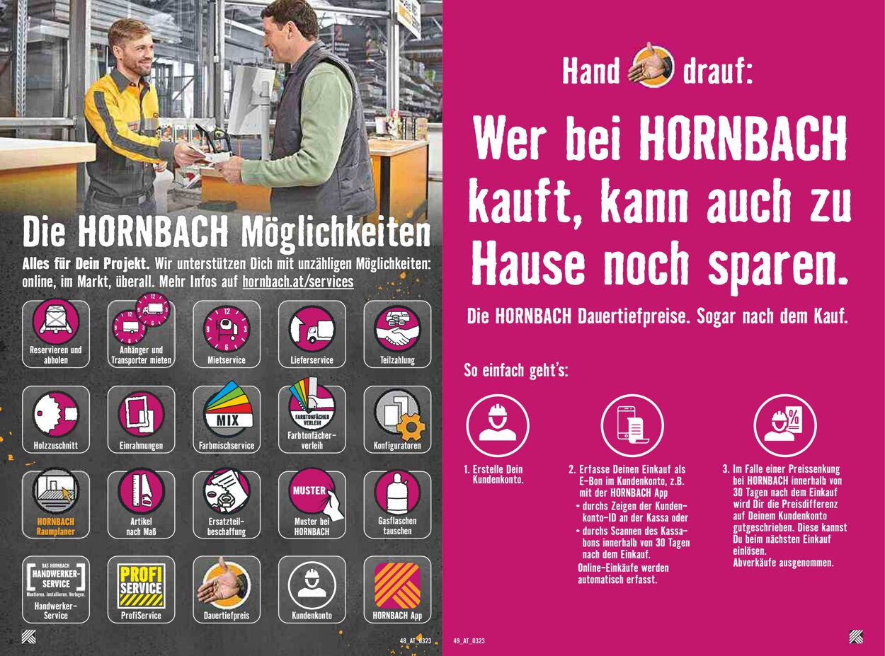 Prospekt Hornbach 01.04.2023 - 12.04.2023