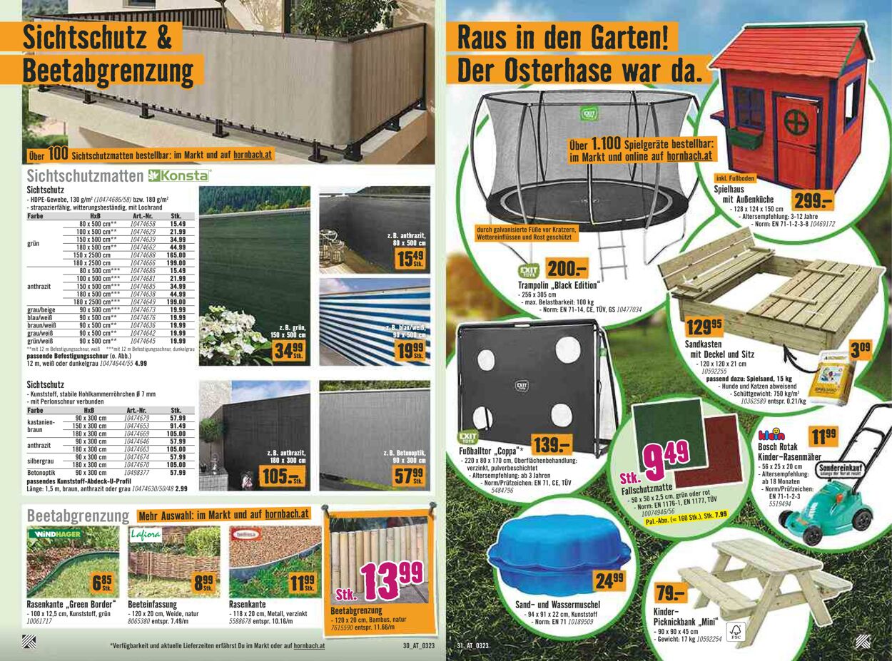 Prospekt Hornbach 01.04.2023 - 12.04.2023