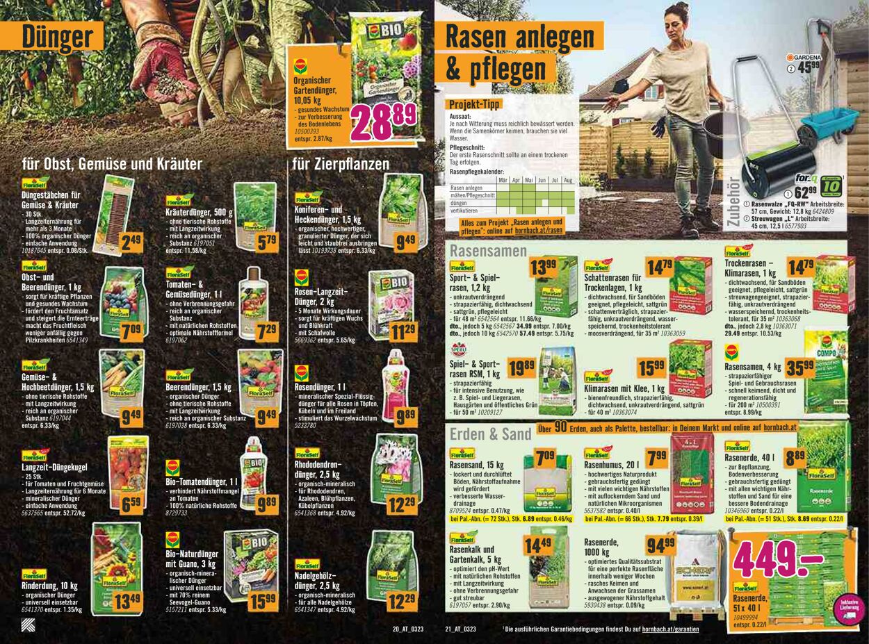 Prospekt Hornbach 01.04.2023 - 12.04.2023