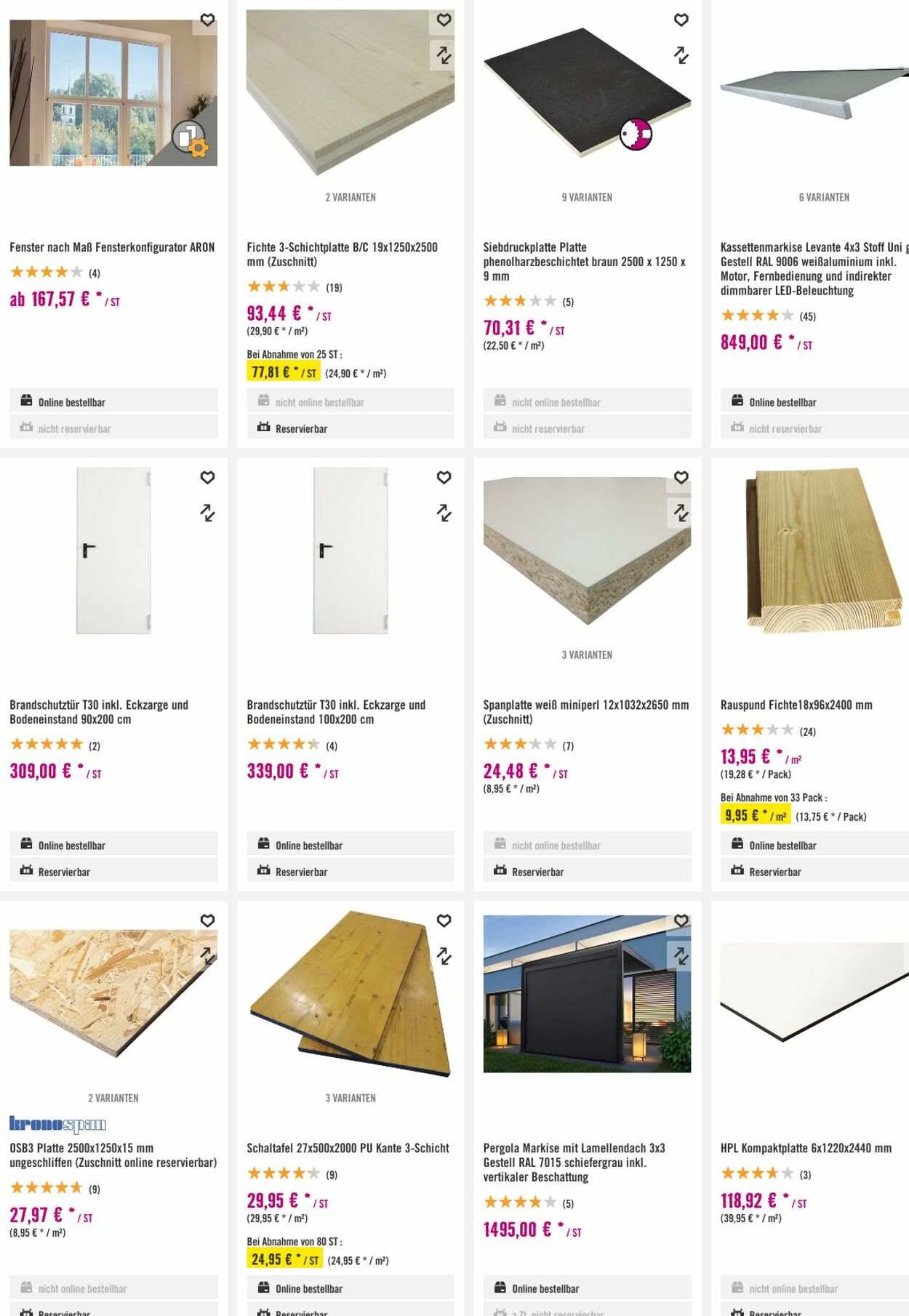 Prospekt Hornbach 29.11.2023 - 07.12.2023