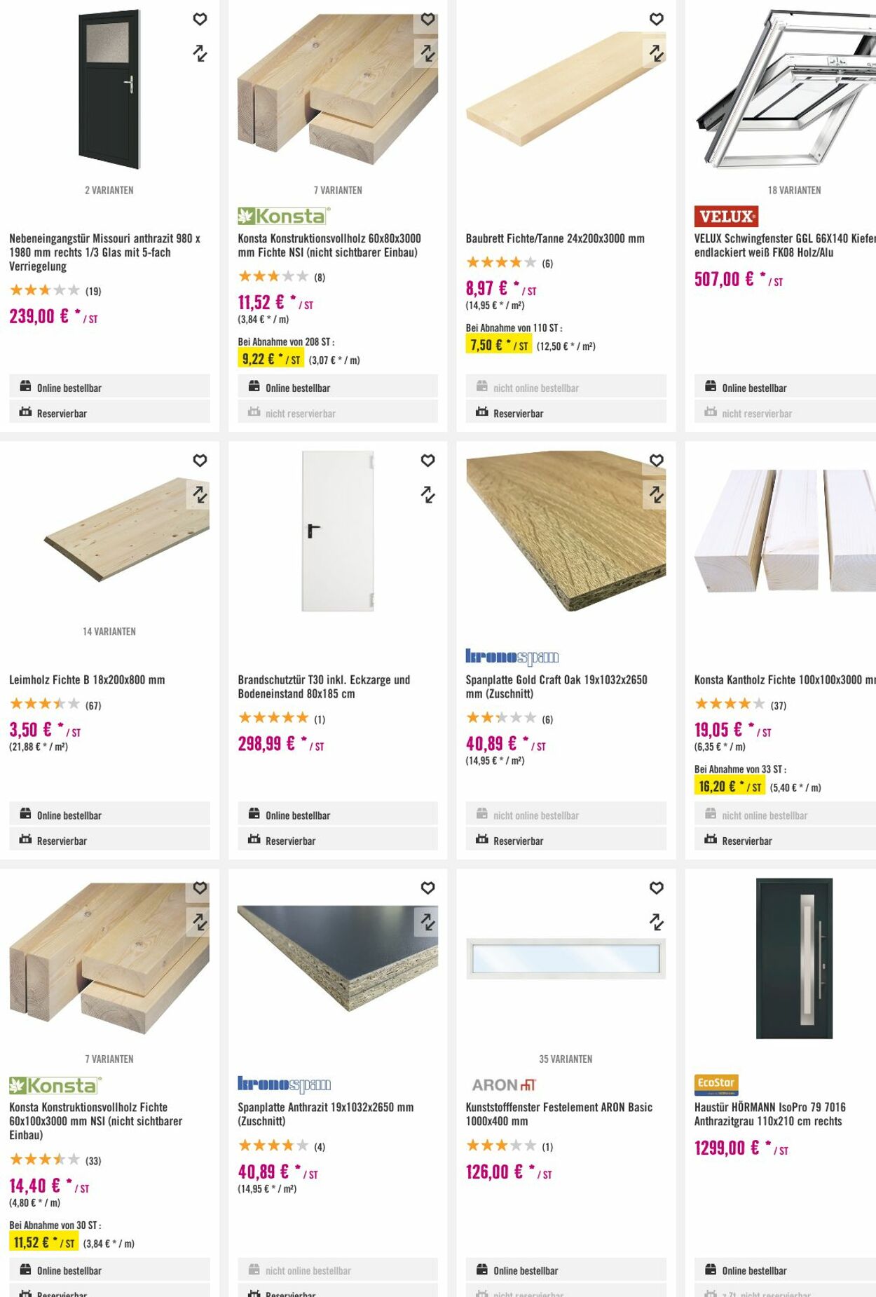 Prospekt Hornbach 29.11.2023 - 07.12.2023