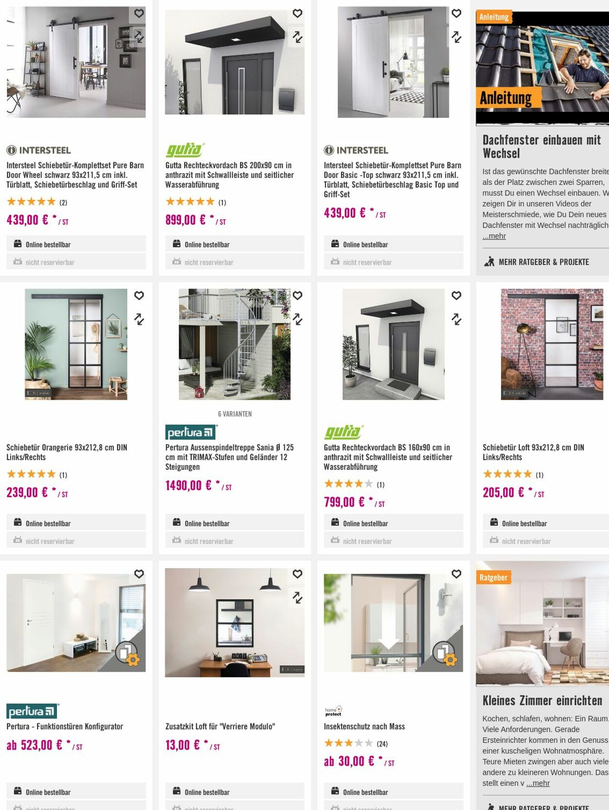 Prospekt Hornbach 29.11.2023 - 07.12.2023