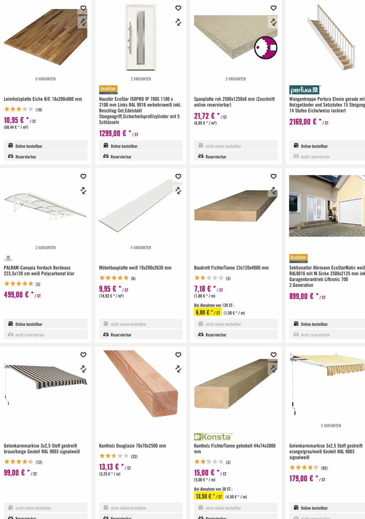 Prospekt Hornbach 29.11.2023 - 07.12.2023