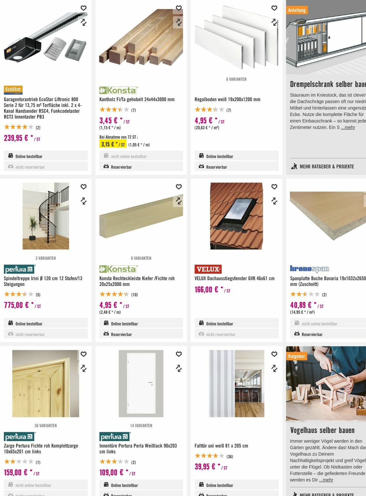 Prospekt Hornbach 29.11.2023 - 07.12.2023