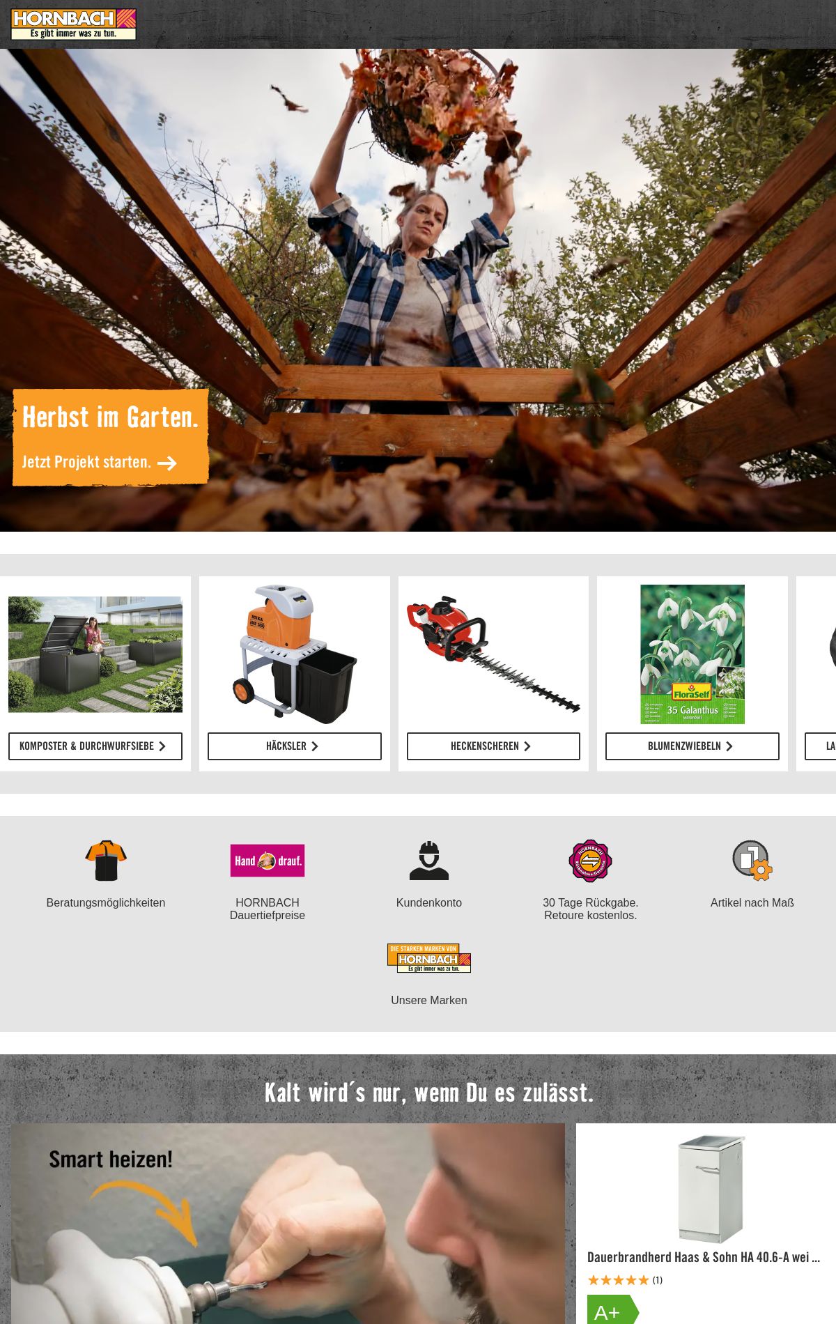 Prospekt Hornbach 27.09.2023 - 05.10.2023