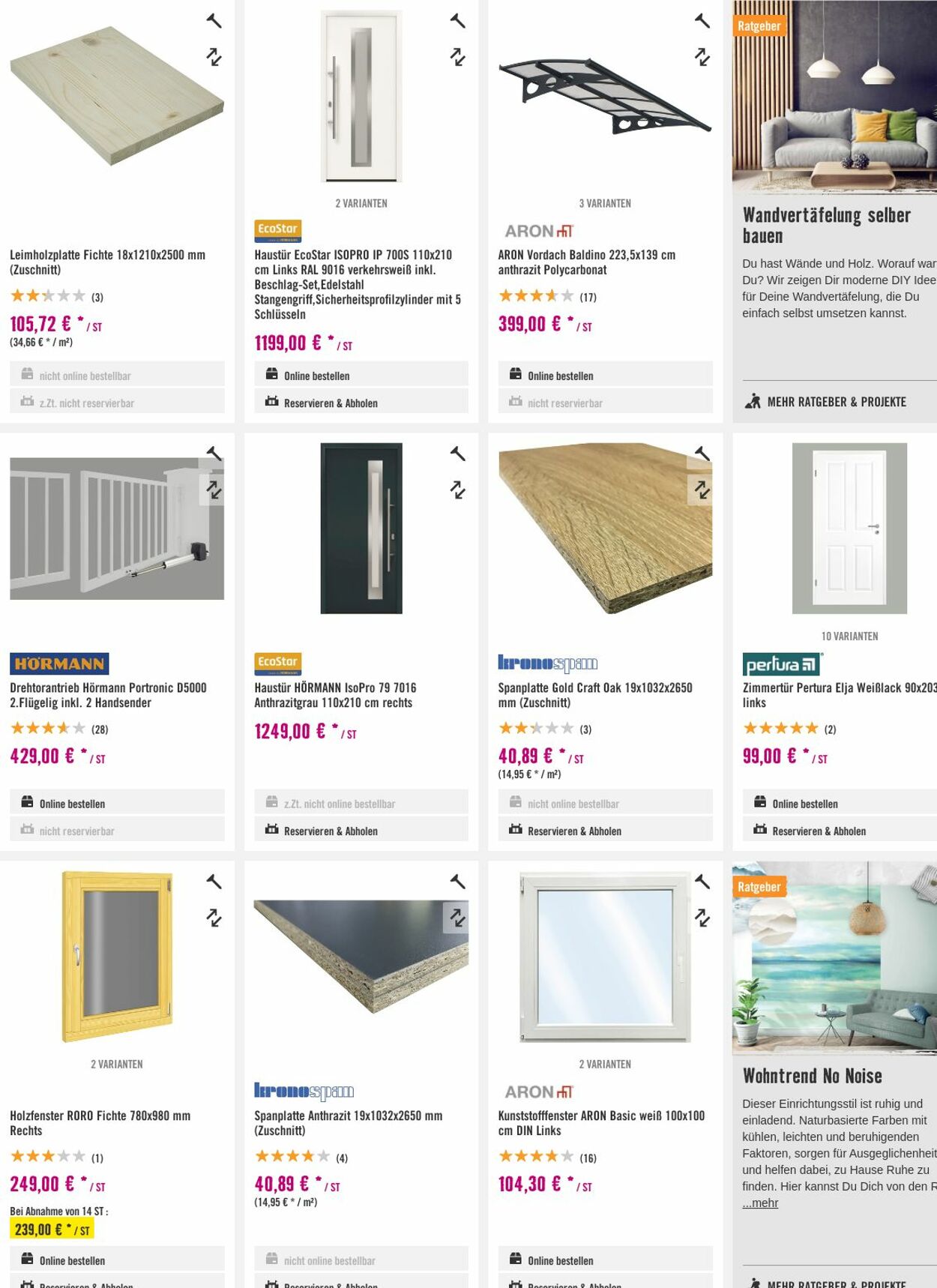 Prospekt Hornbach 27.09.2023 - 05.10.2023