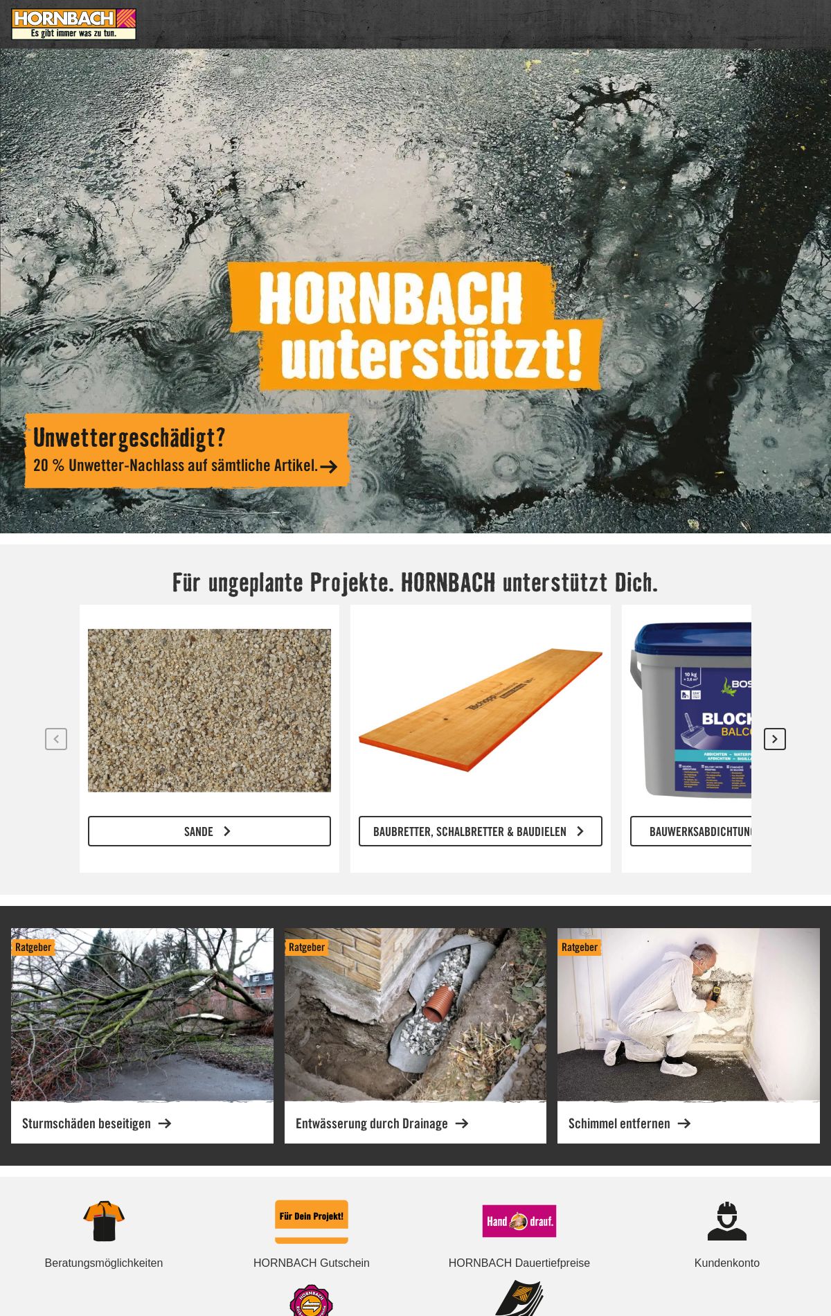 Prospekt Hornbach 02.10.2024 - 10.10.2024