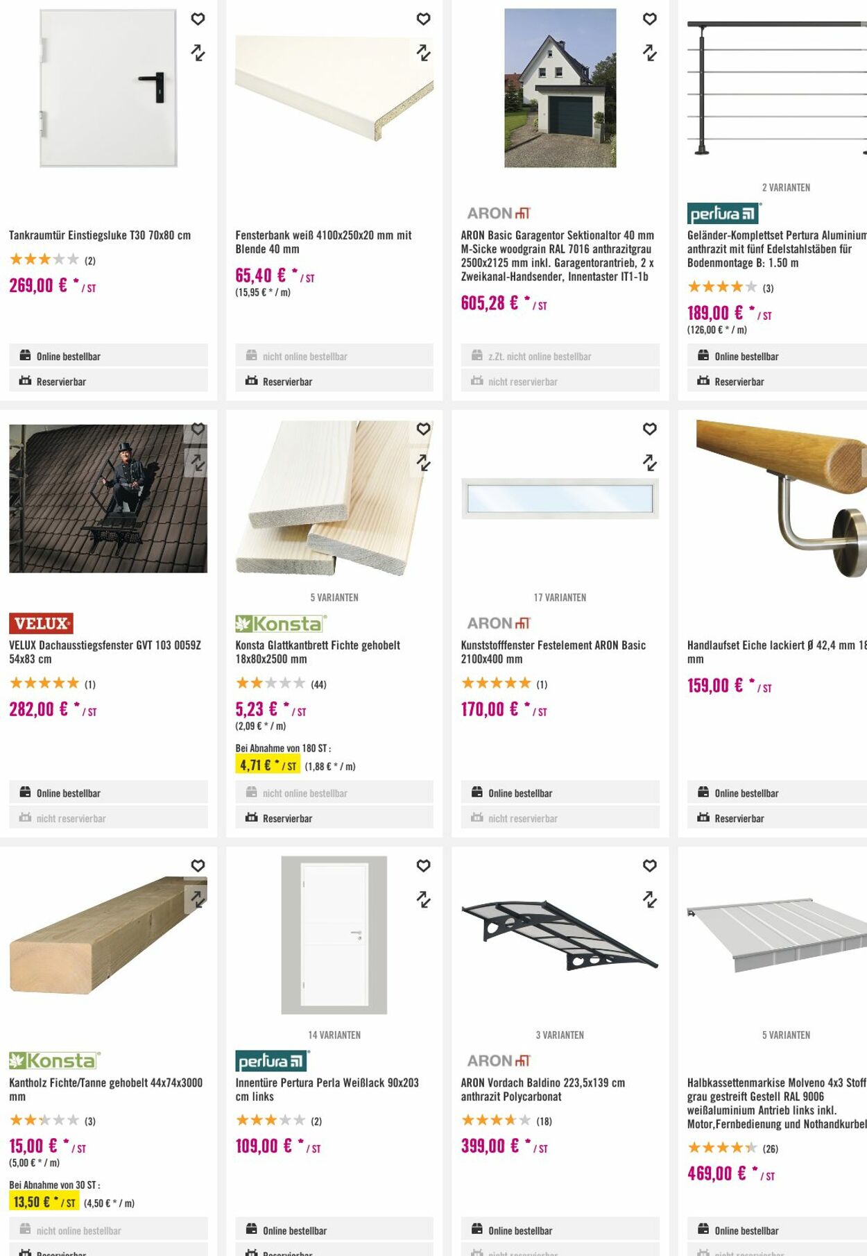 Prospekt Hornbach 08.11.2023 - 16.11.2023