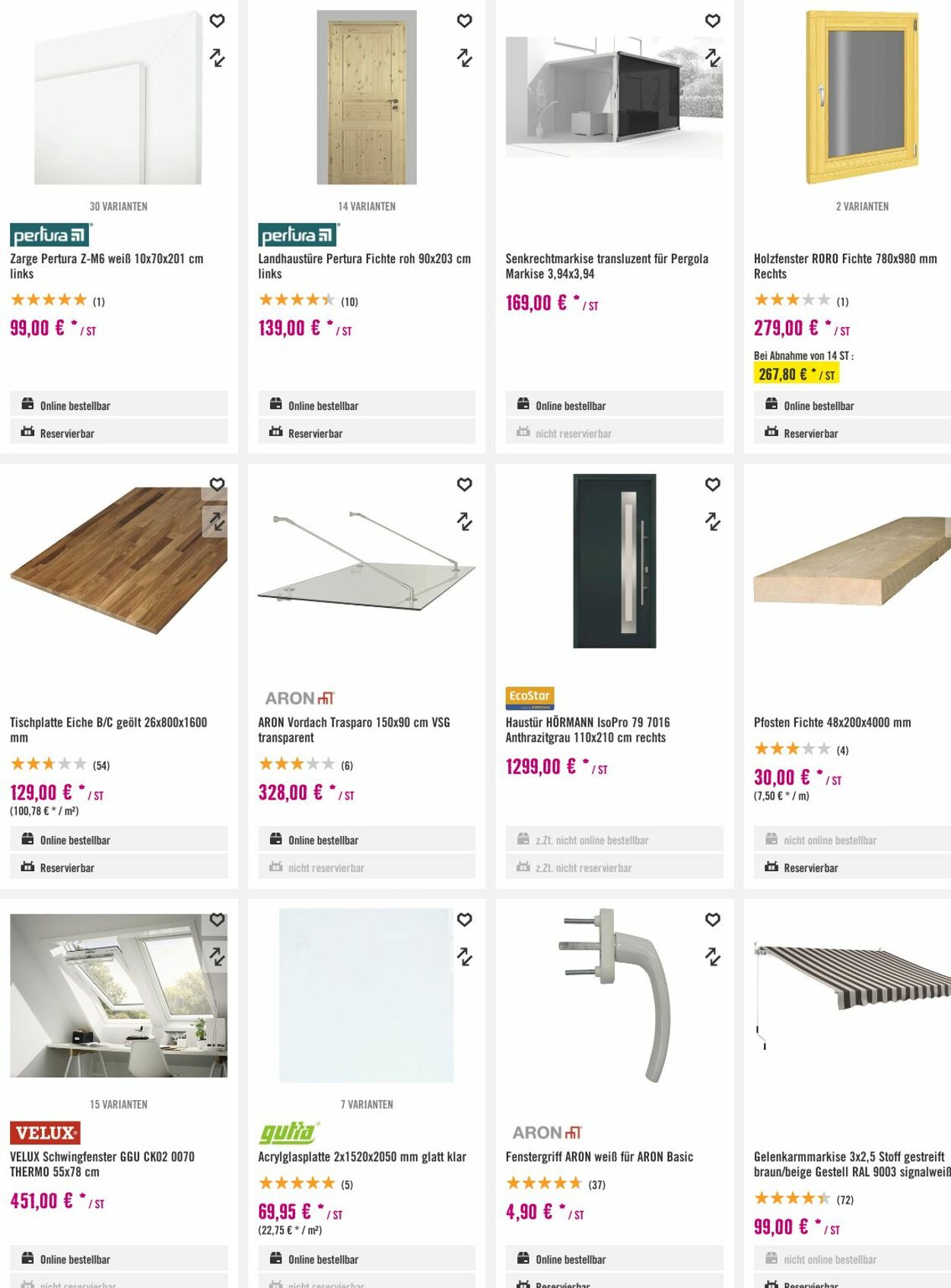 Prospekt Hornbach 08.11.2023 - 16.11.2023