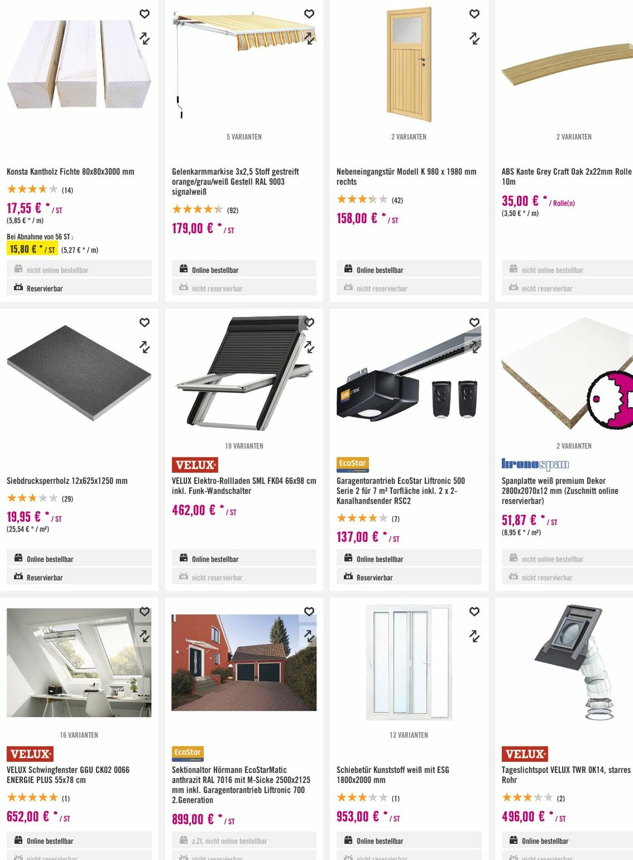 Prospekt Hornbach 08.11.2023 - 16.11.2023