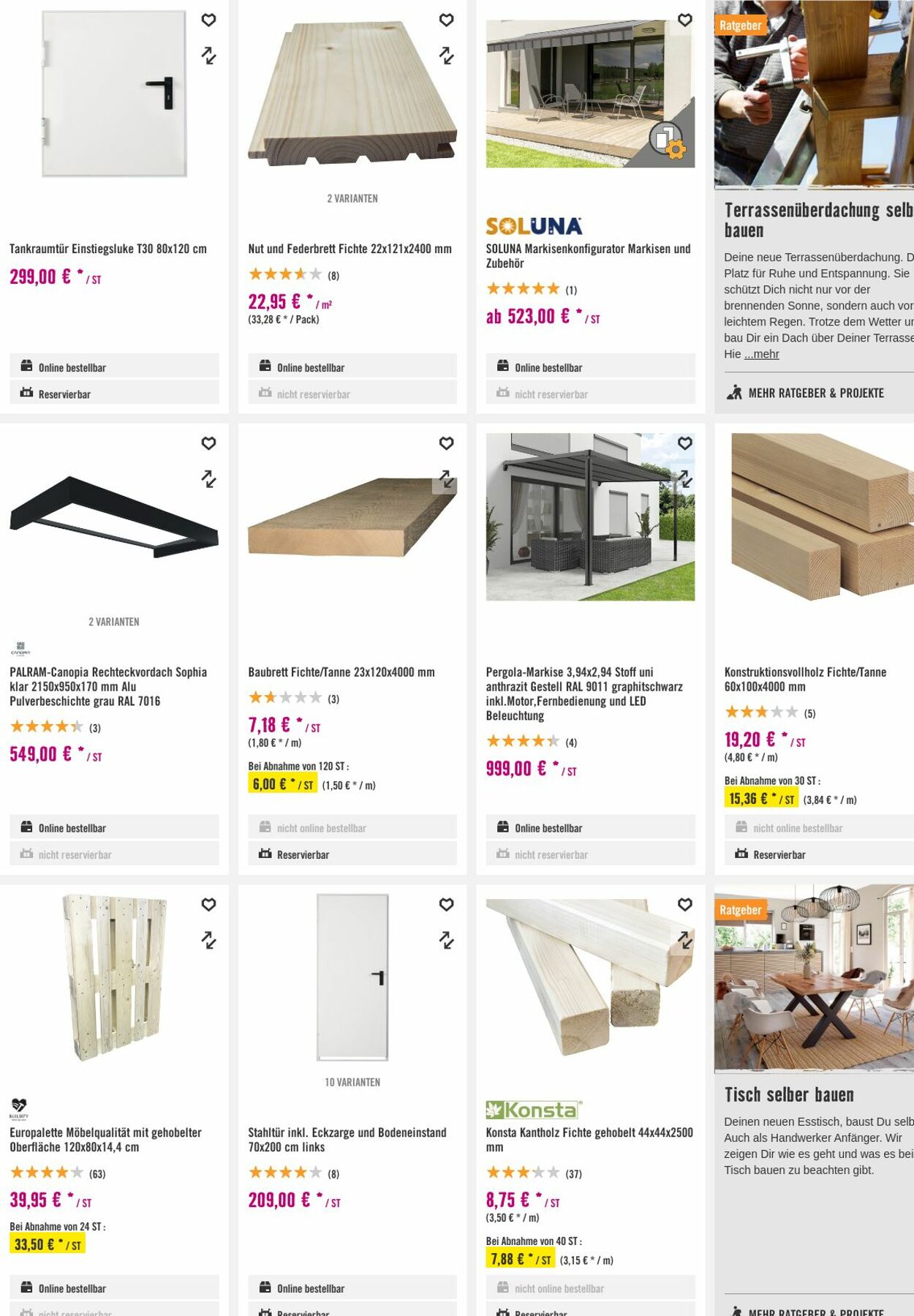 Prospekt Hornbach 08.11.2023 - 16.11.2023