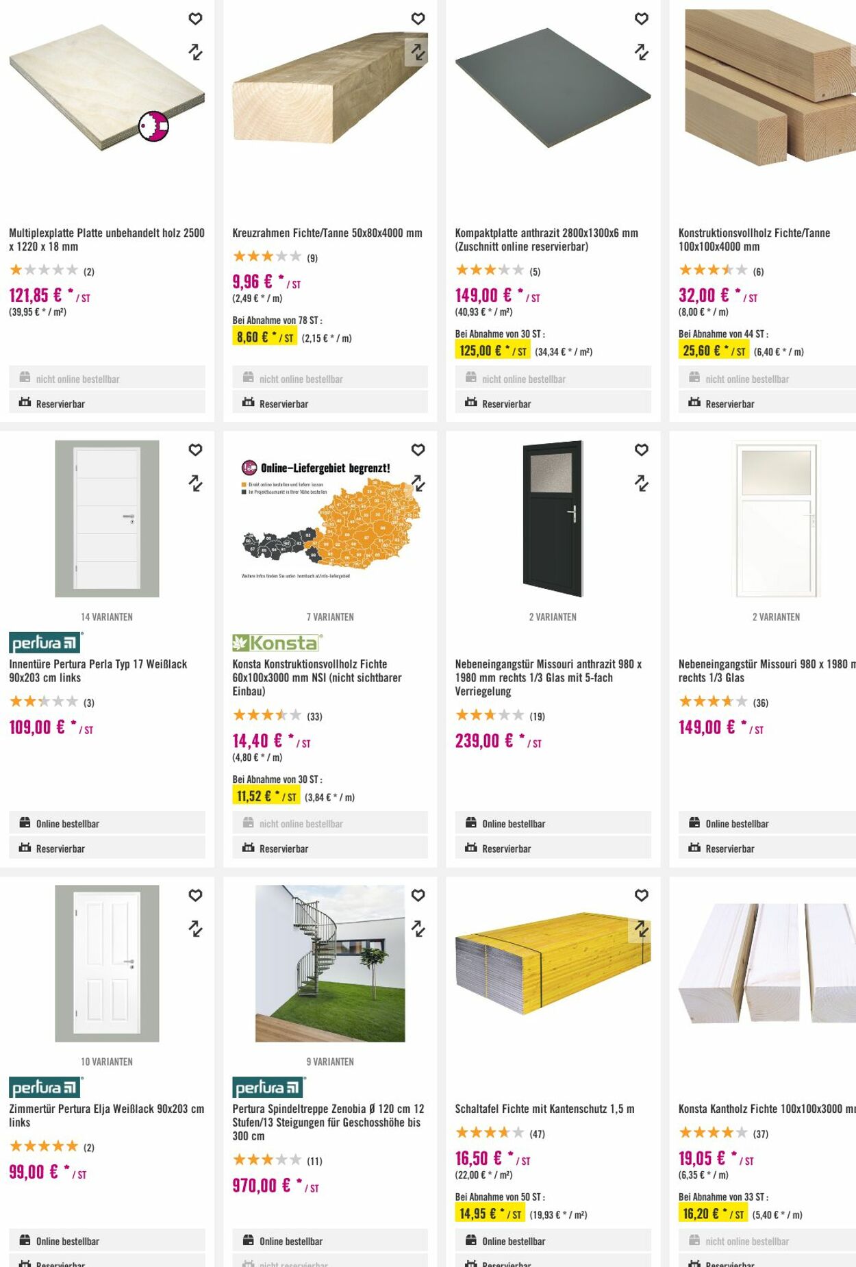 Prospekt Hornbach 08.11.2023 - 16.11.2023