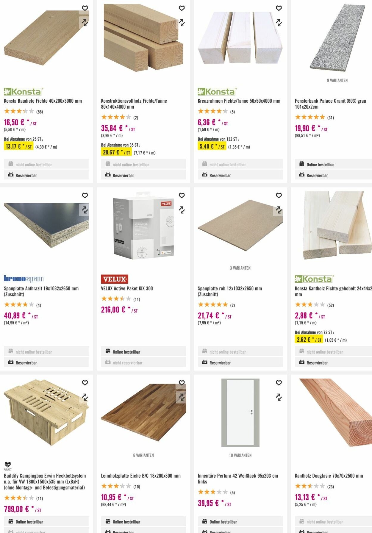 Prospekt Hornbach 08.11.2023 - 16.11.2023