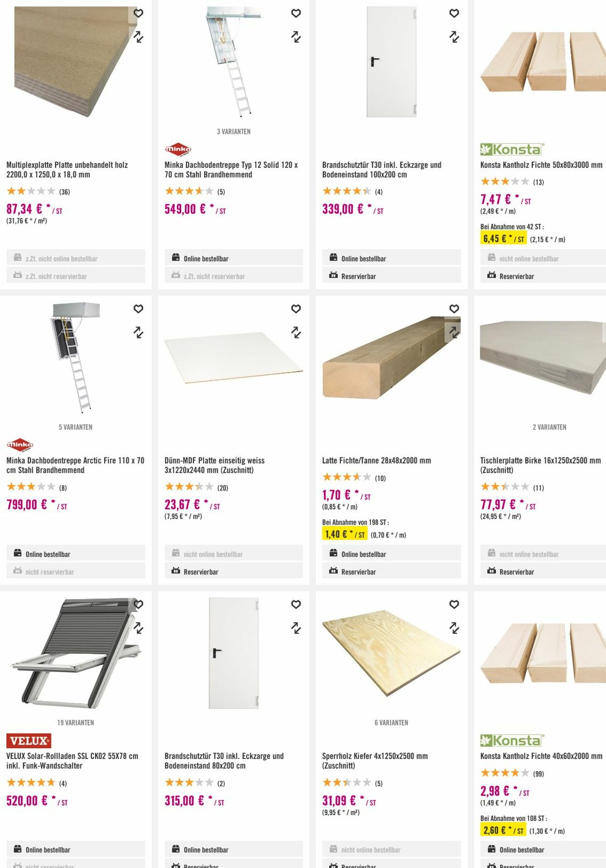 Prospekt Hornbach 08.11.2023 - 16.11.2023