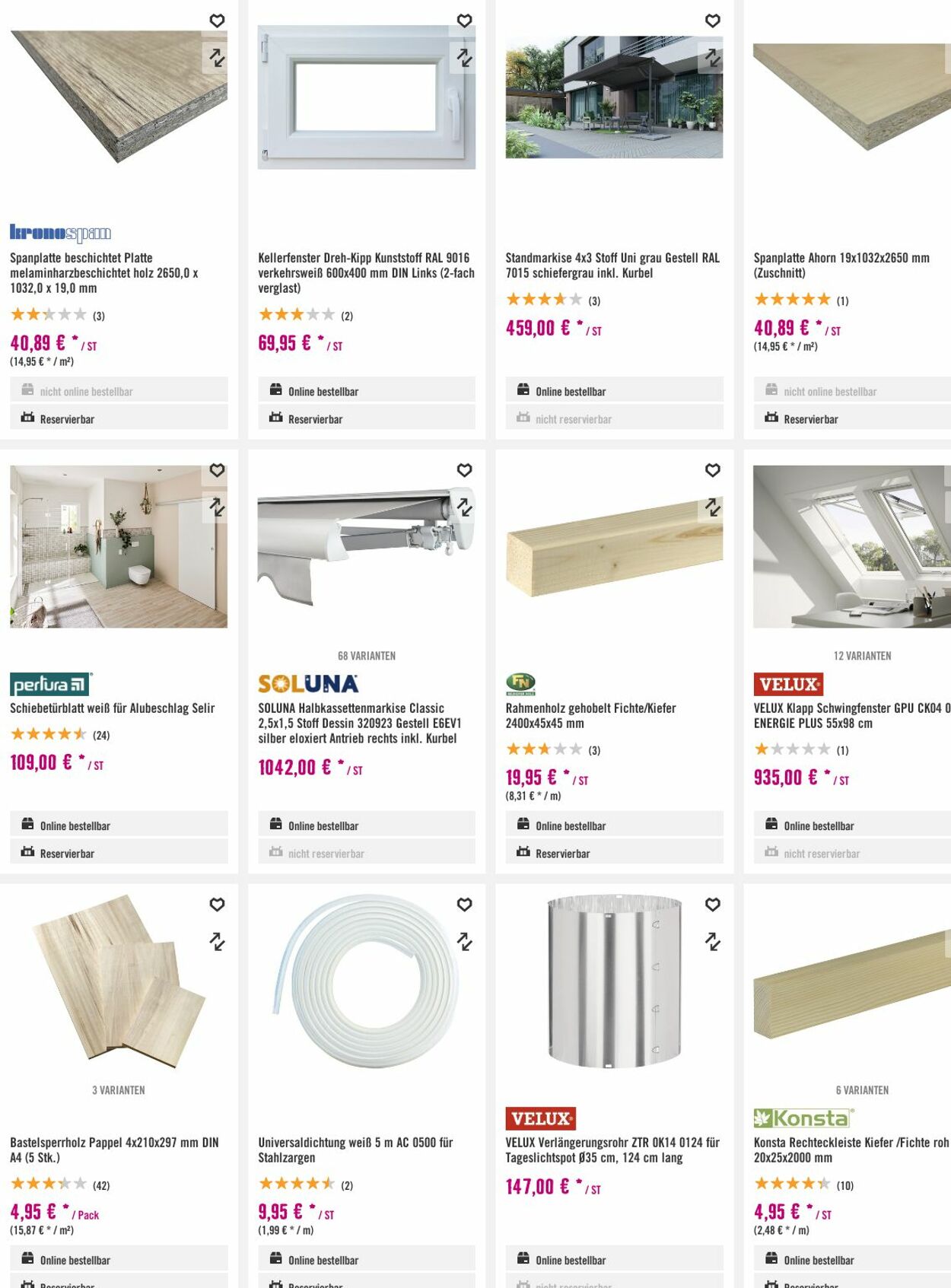 Prospekt Hornbach 08.11.2023 - 16.11.2023