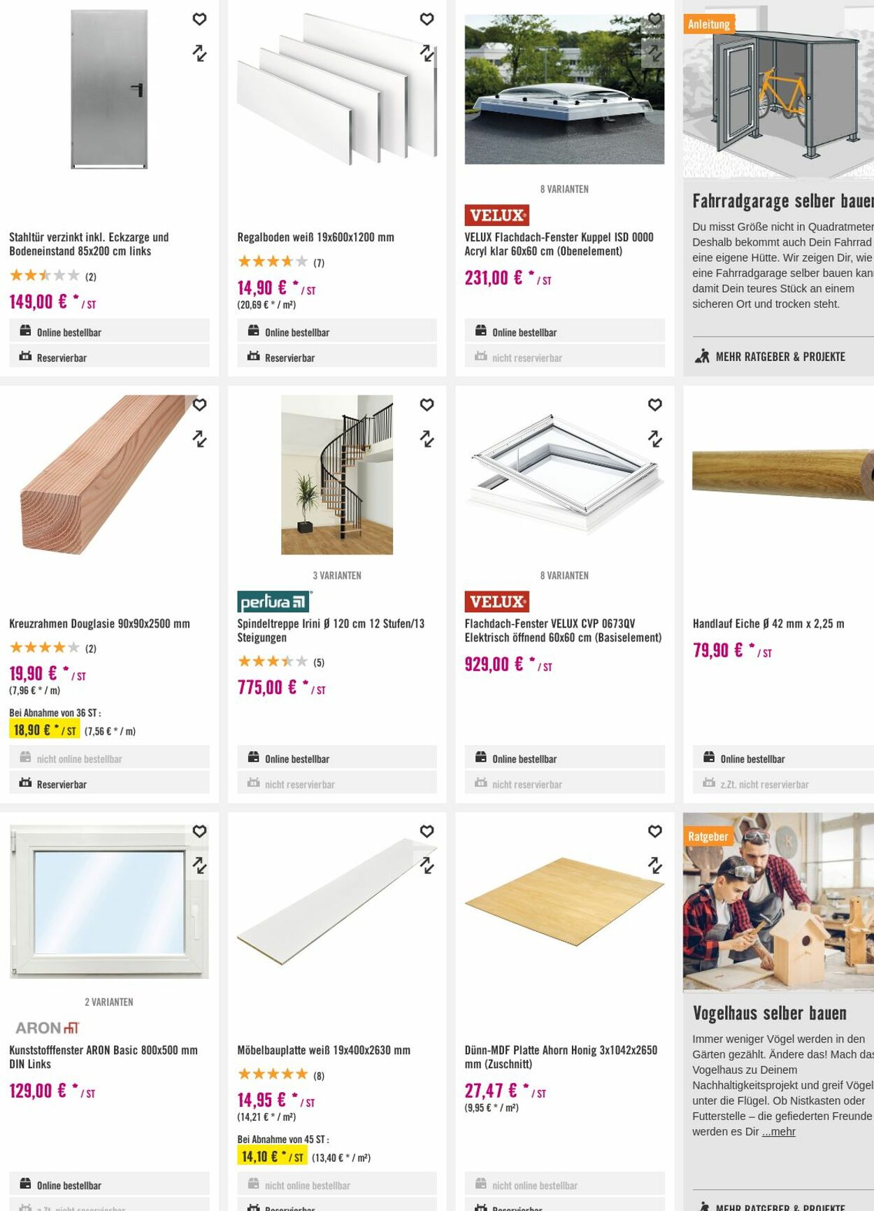 Prospekt Hornbach 08.11.2023 - 16.11.2023